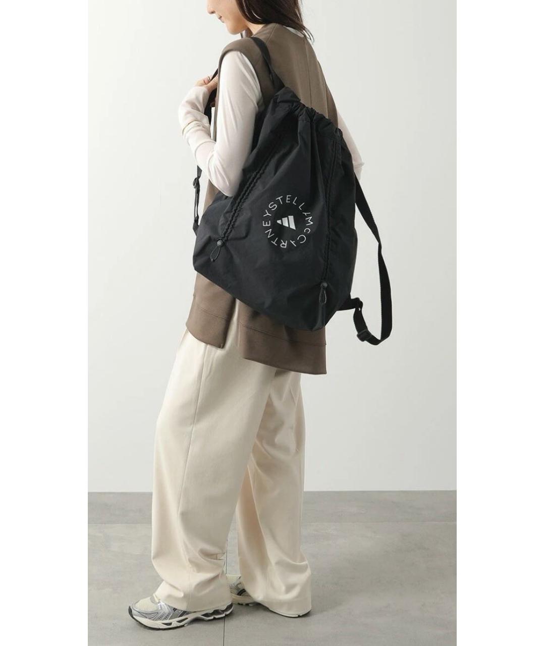 ADIDAS BY STELLA MCCARTNEY Черный рюкзак, фото 3