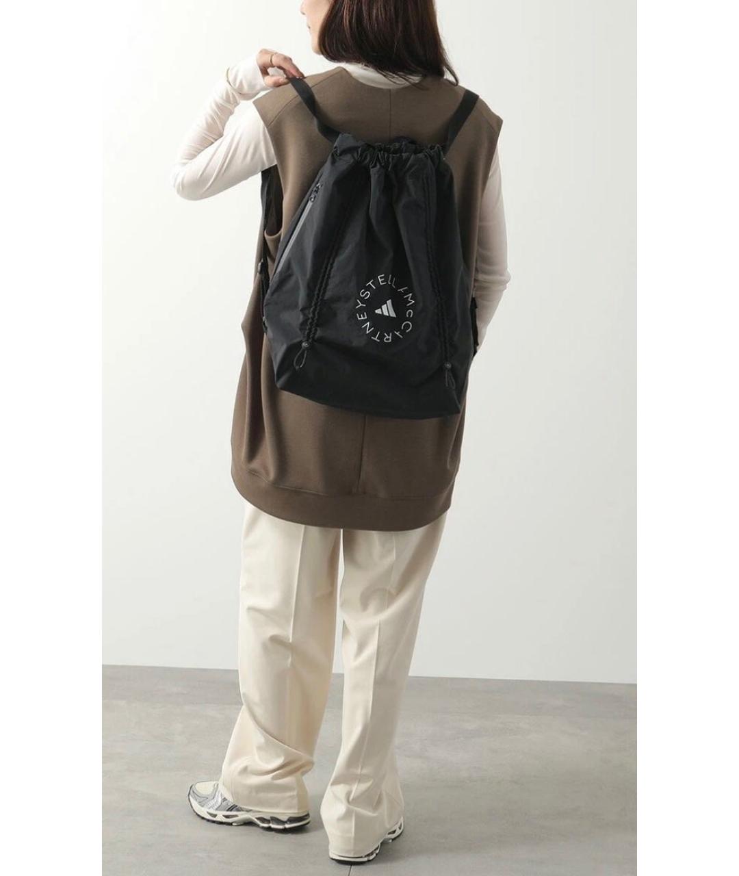 ADIDAS BY STELLA MCCARTNEY Черный рюкзак, фото 4