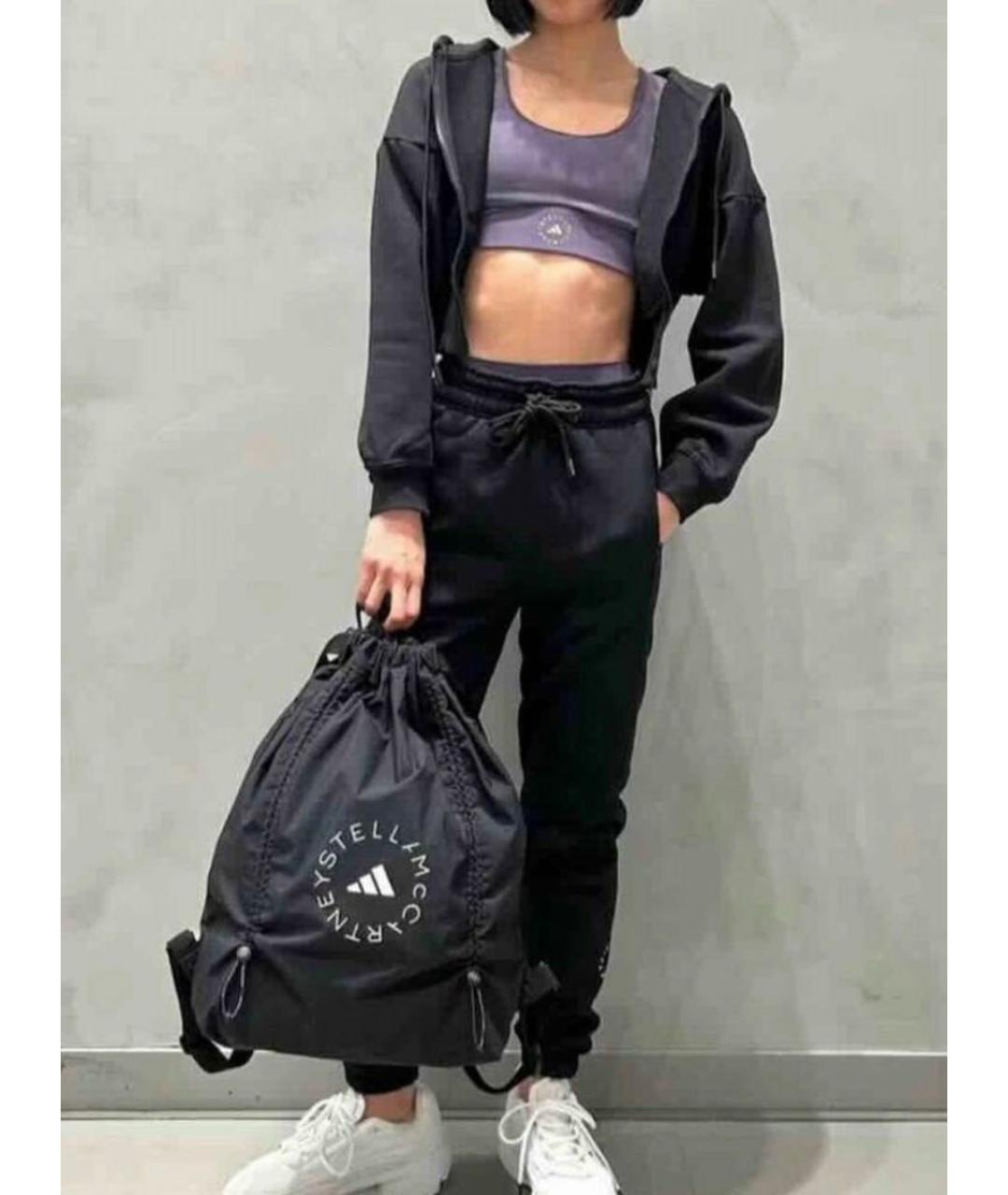 ADIDAS BY STELLA MCCARTNEY Черный рюкзак, фото 2