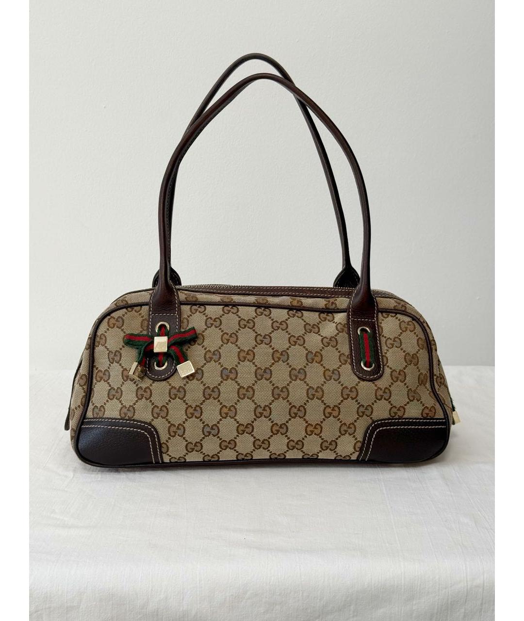 GUCCI Коричневая сумка через плечо, фото 9