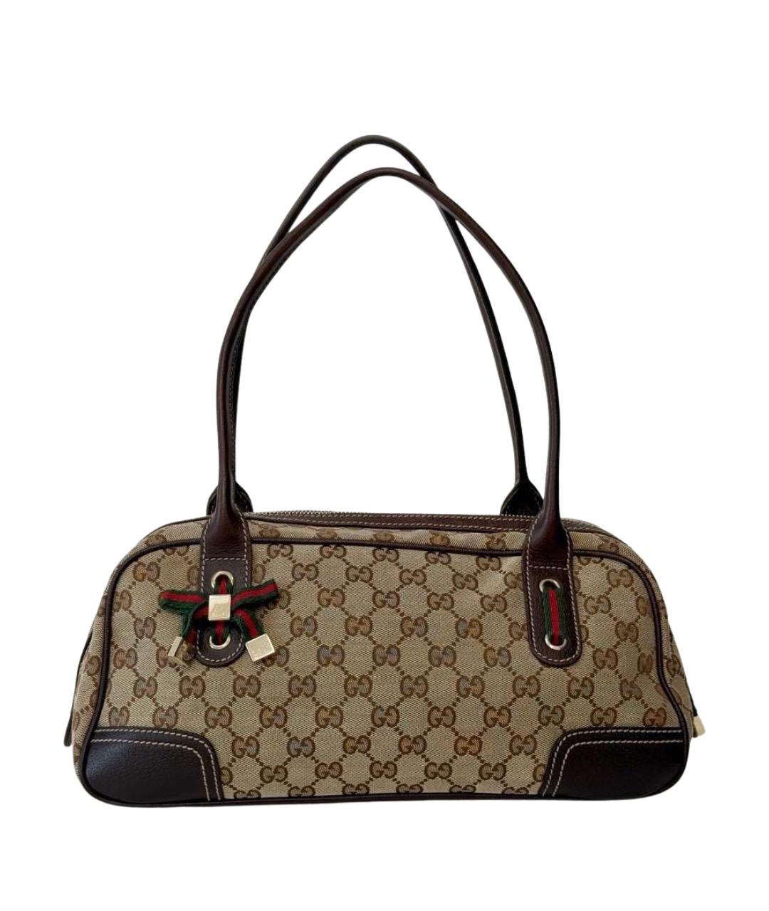 GUCCI Коричневая сумка через плечо, фото 1