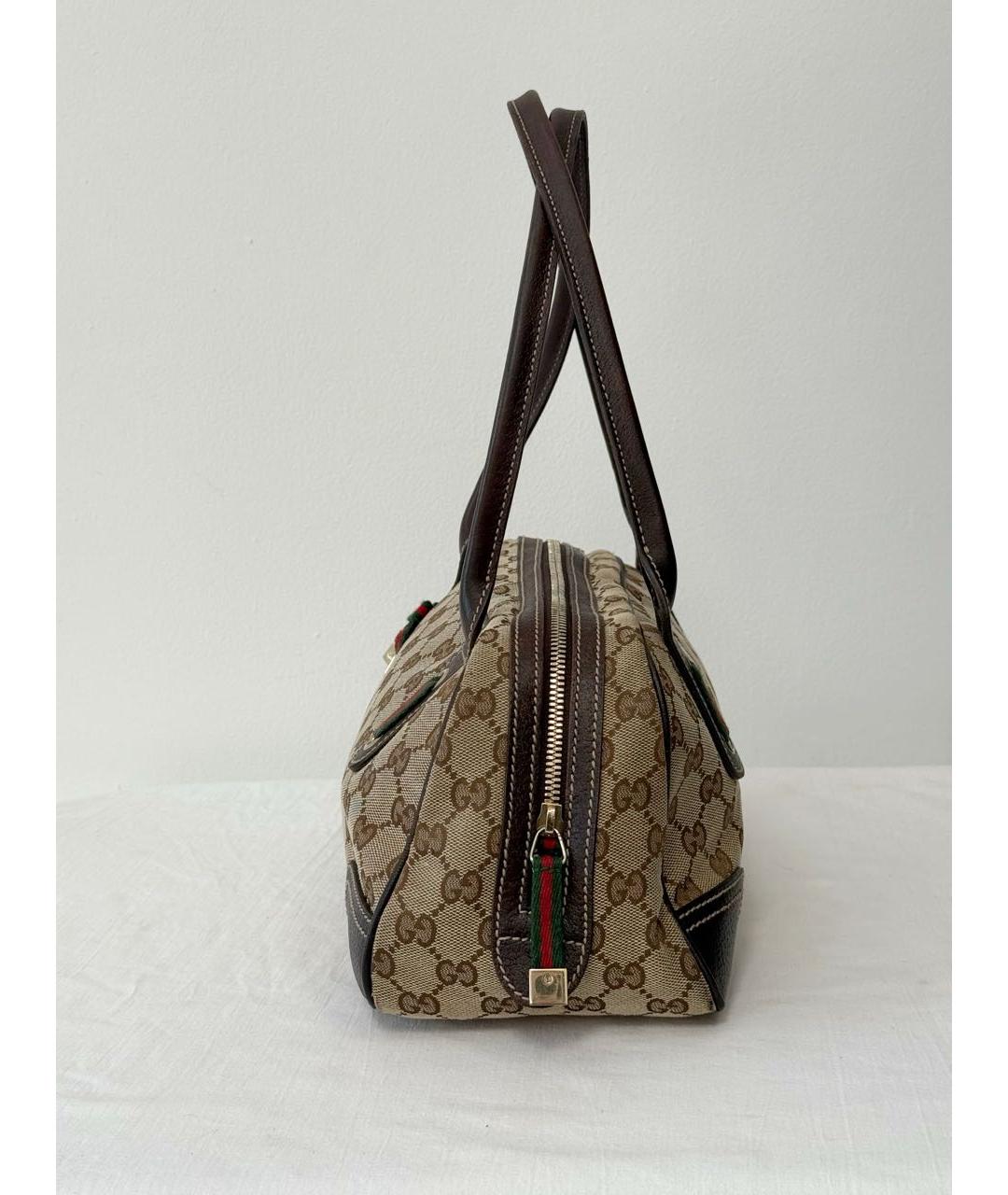 GUCCI Коричневая сумка через плечо, фото 3