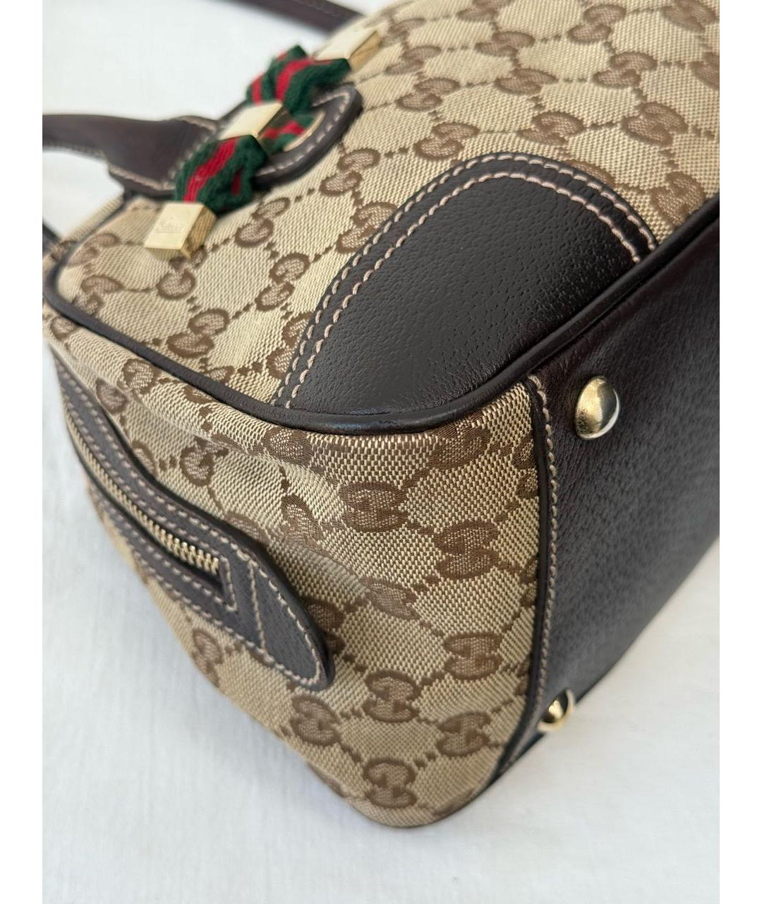 GUCCI Коричневая сумка через плечо, фото 5