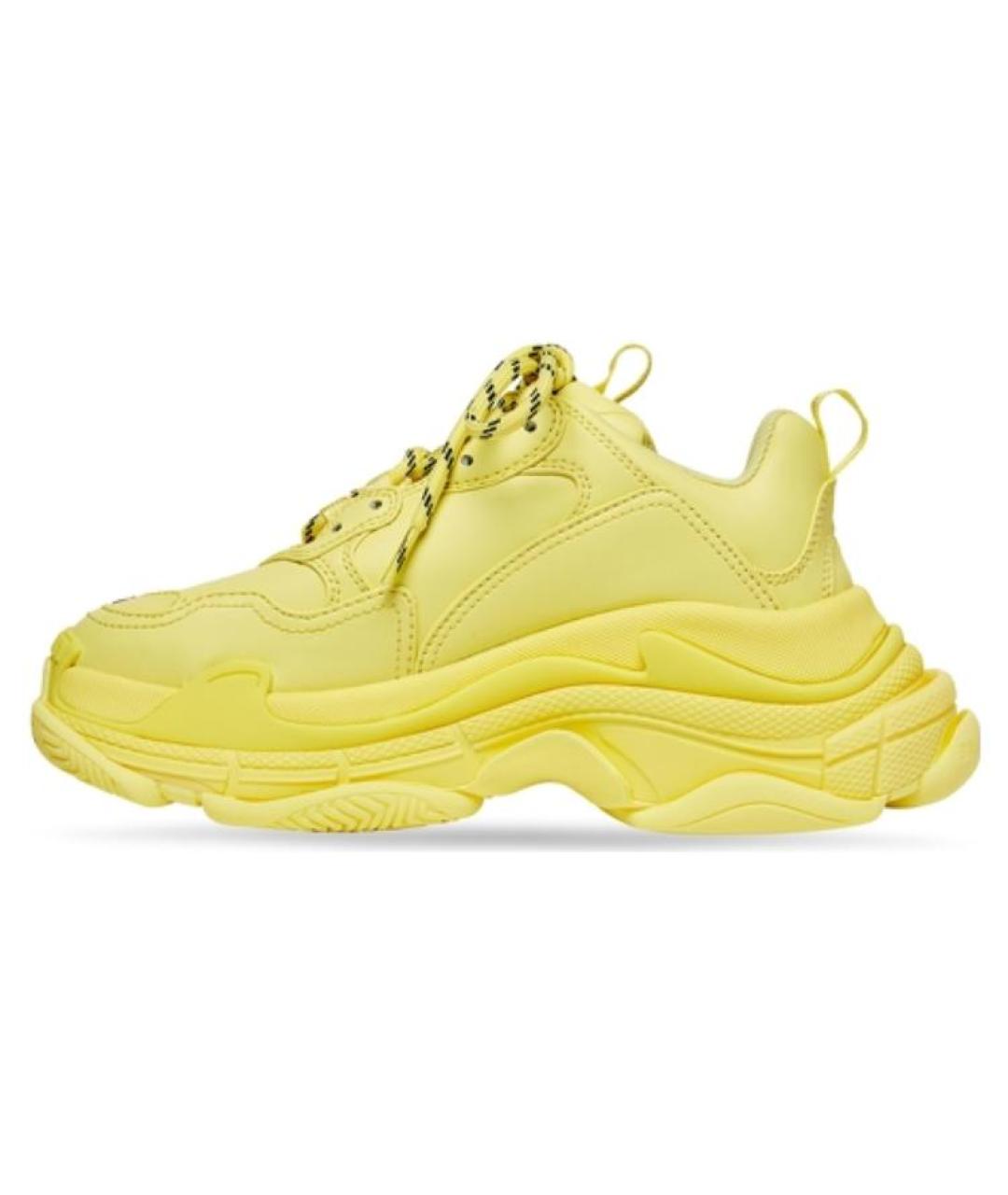 BALENCIAGA Желтые кроссовки, фото 2