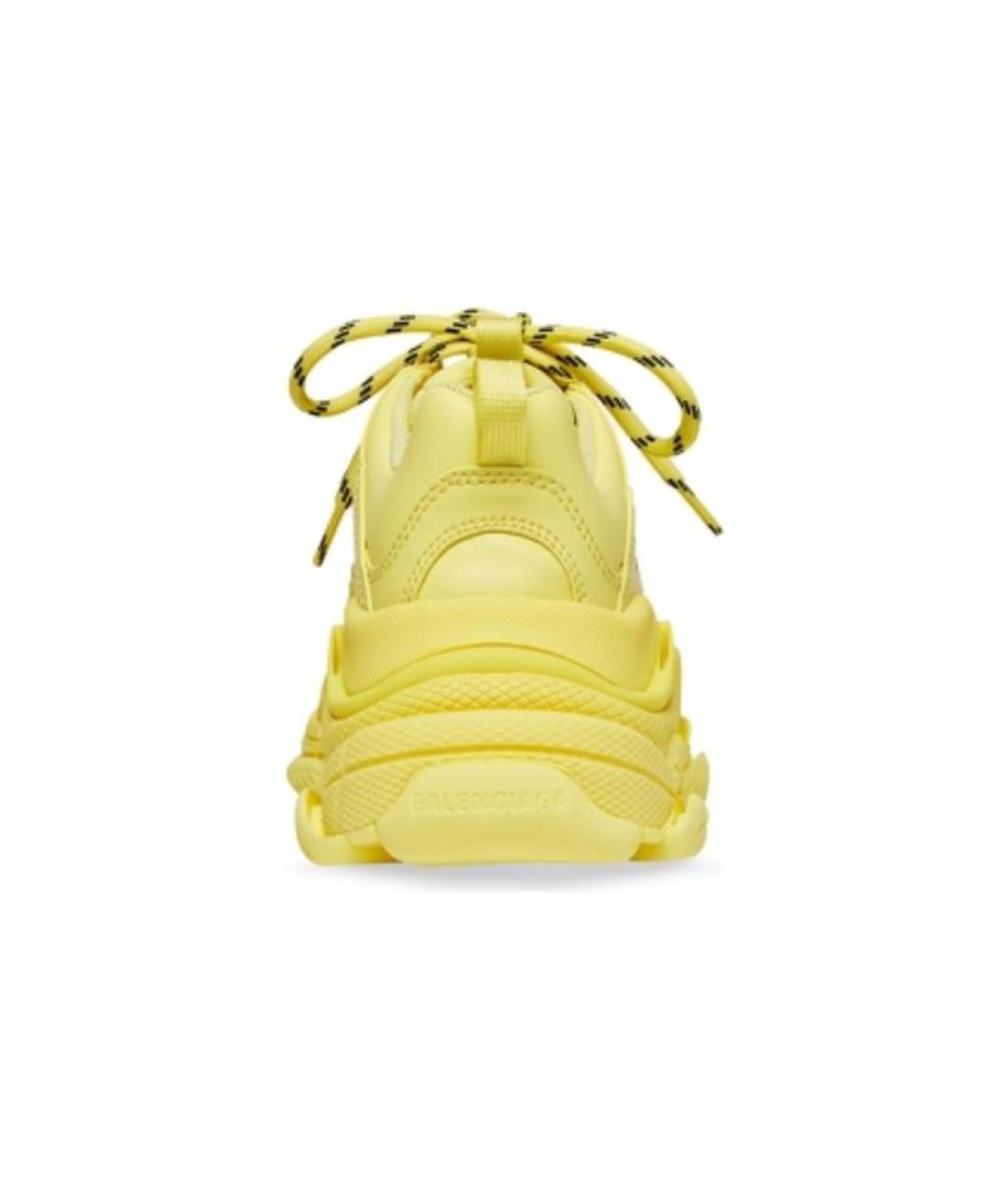 BALENCIAGA Желтые кроссовки, фото 4
