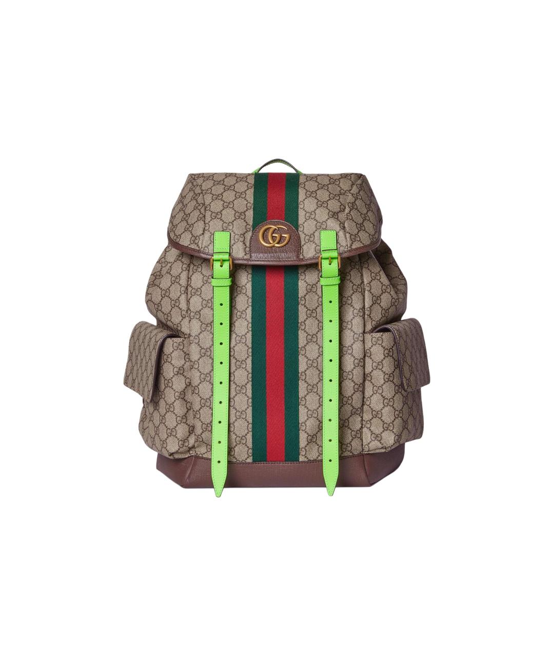 GUCCI Бежевый рюкзак, фото 6