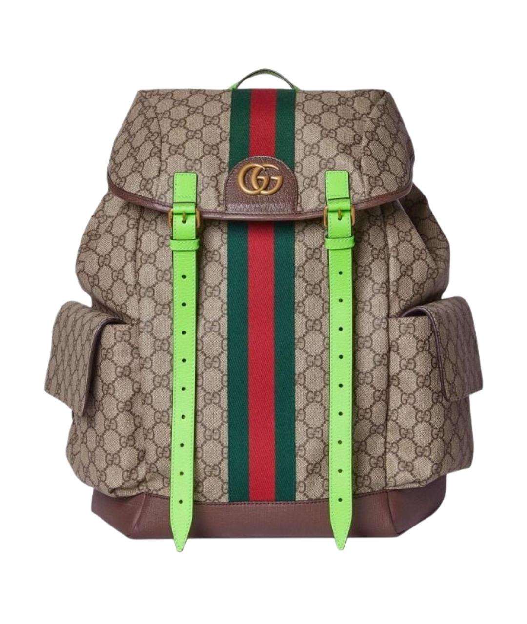 GUCCI Бежевый рюкзак, фото 1
