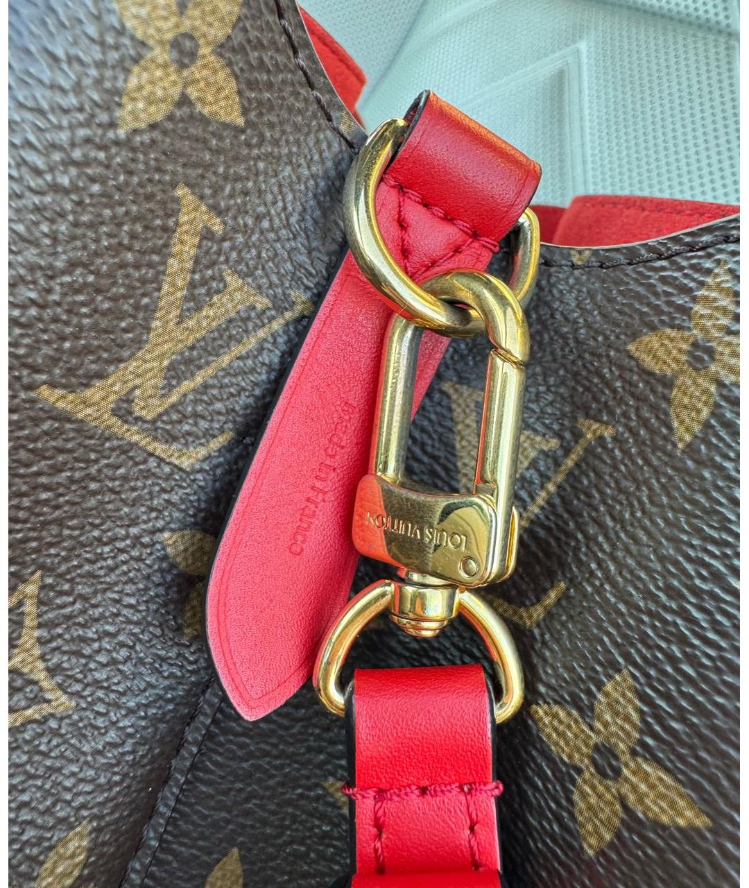 LOUIS VUITTON Коричневая сумка тоут, фото 5
