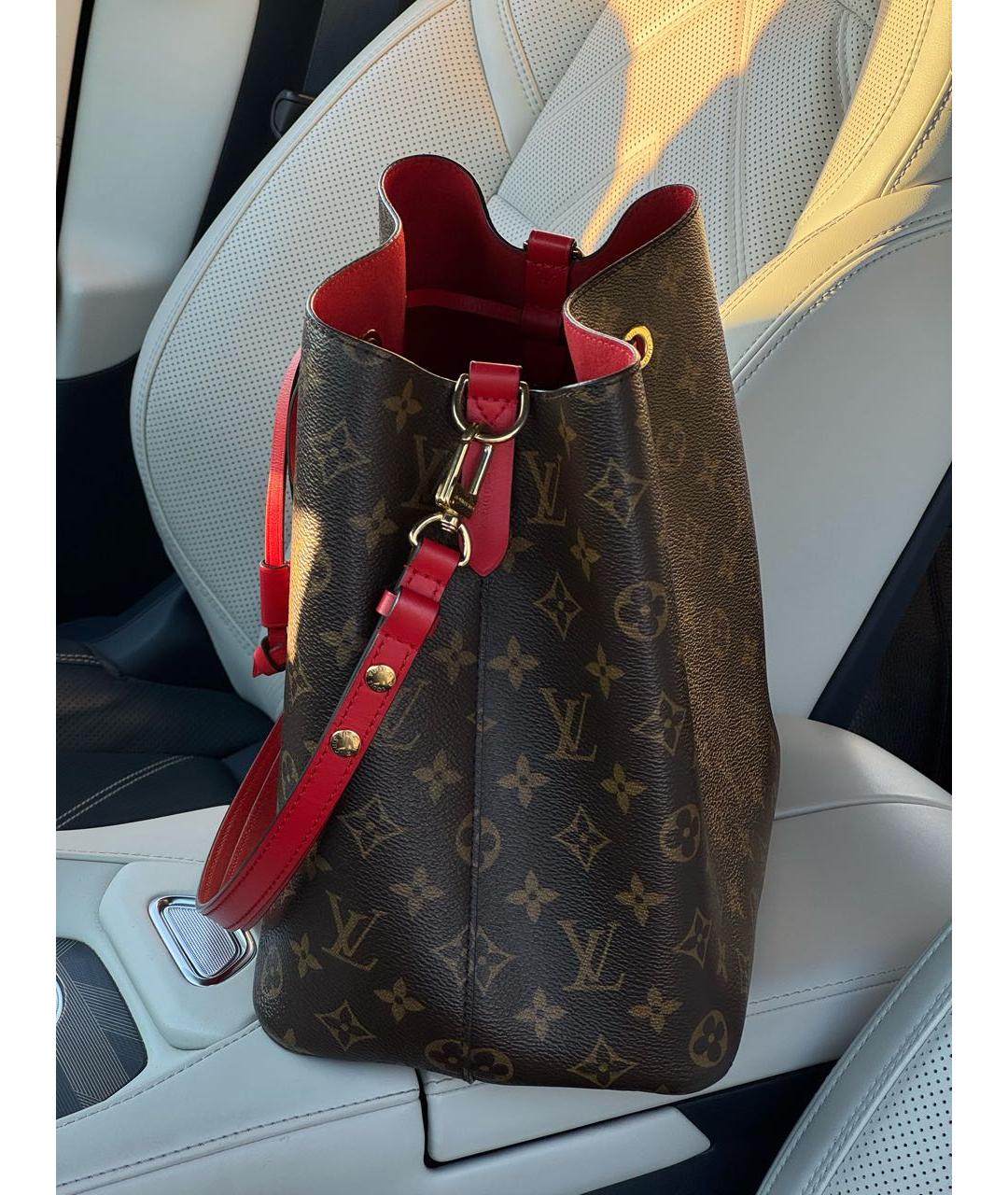 LOUIS VUITTON Коричневая сумка тоут, фото 2