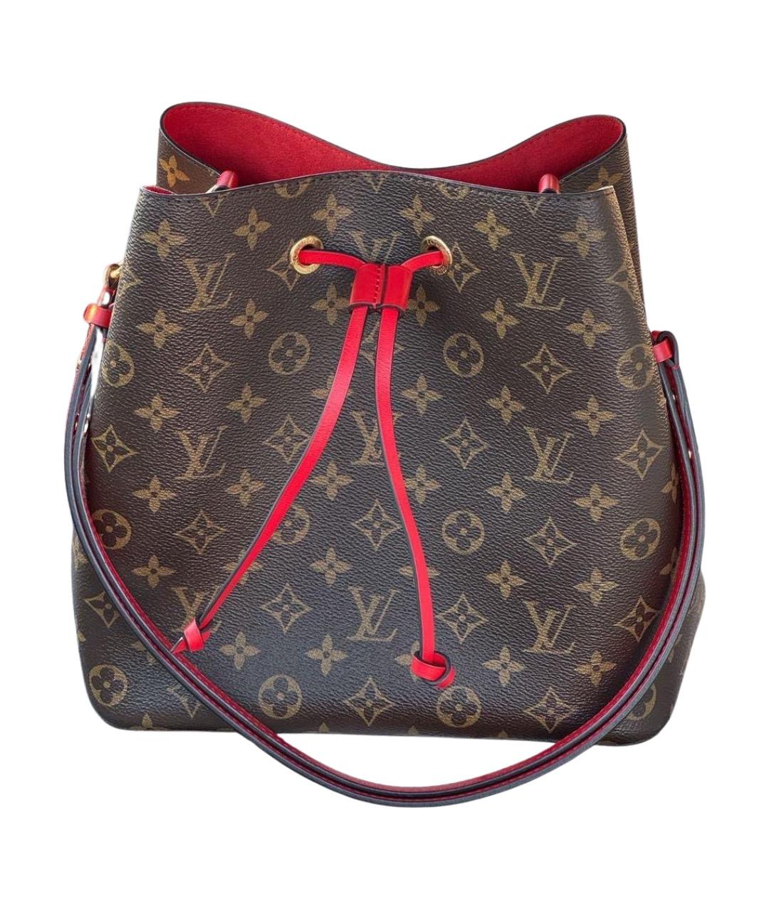 LOUIS VUITTON Коричневая сумка тоут, фото 1