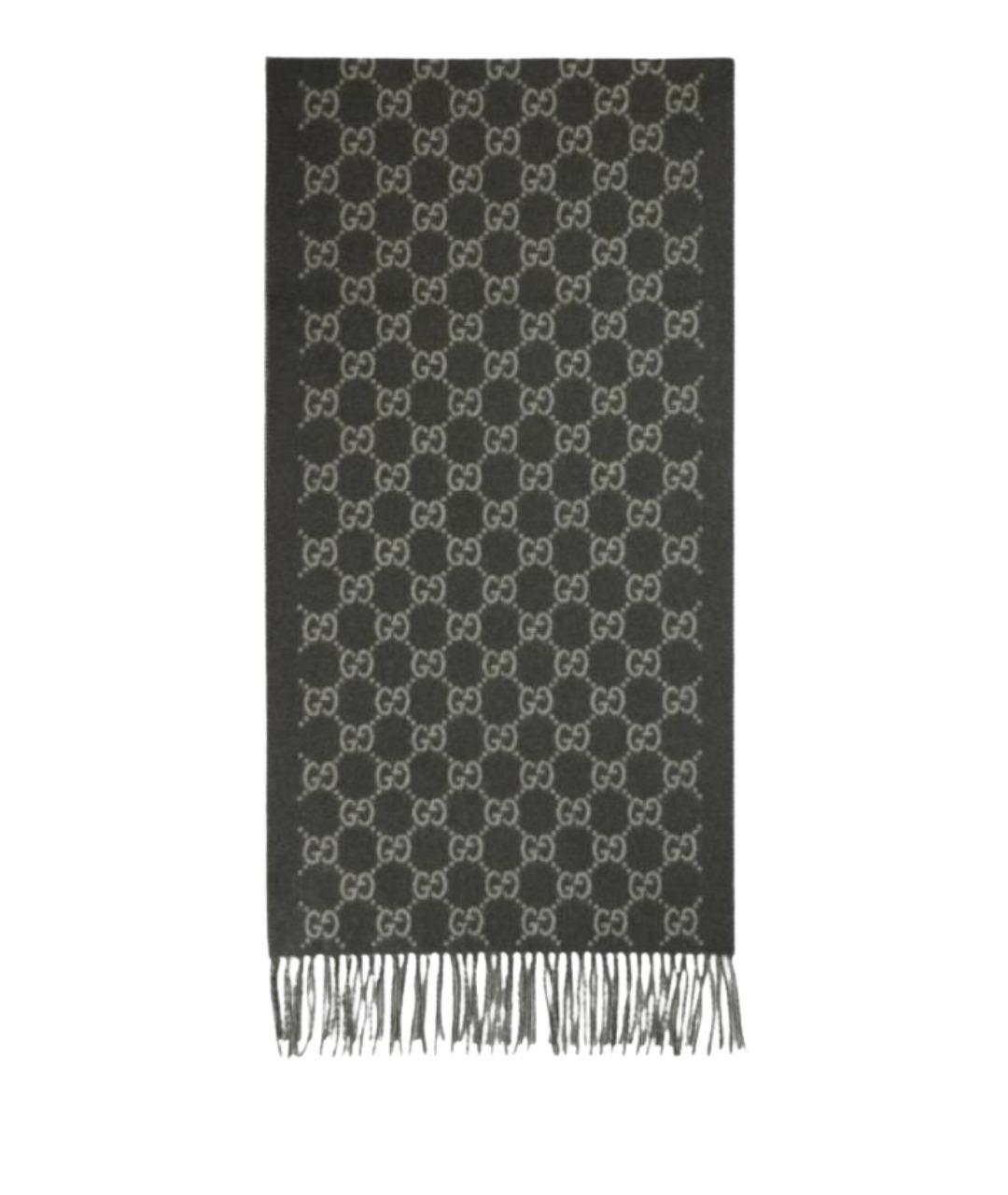 GUCCI Зеленый шарф, фото 1
