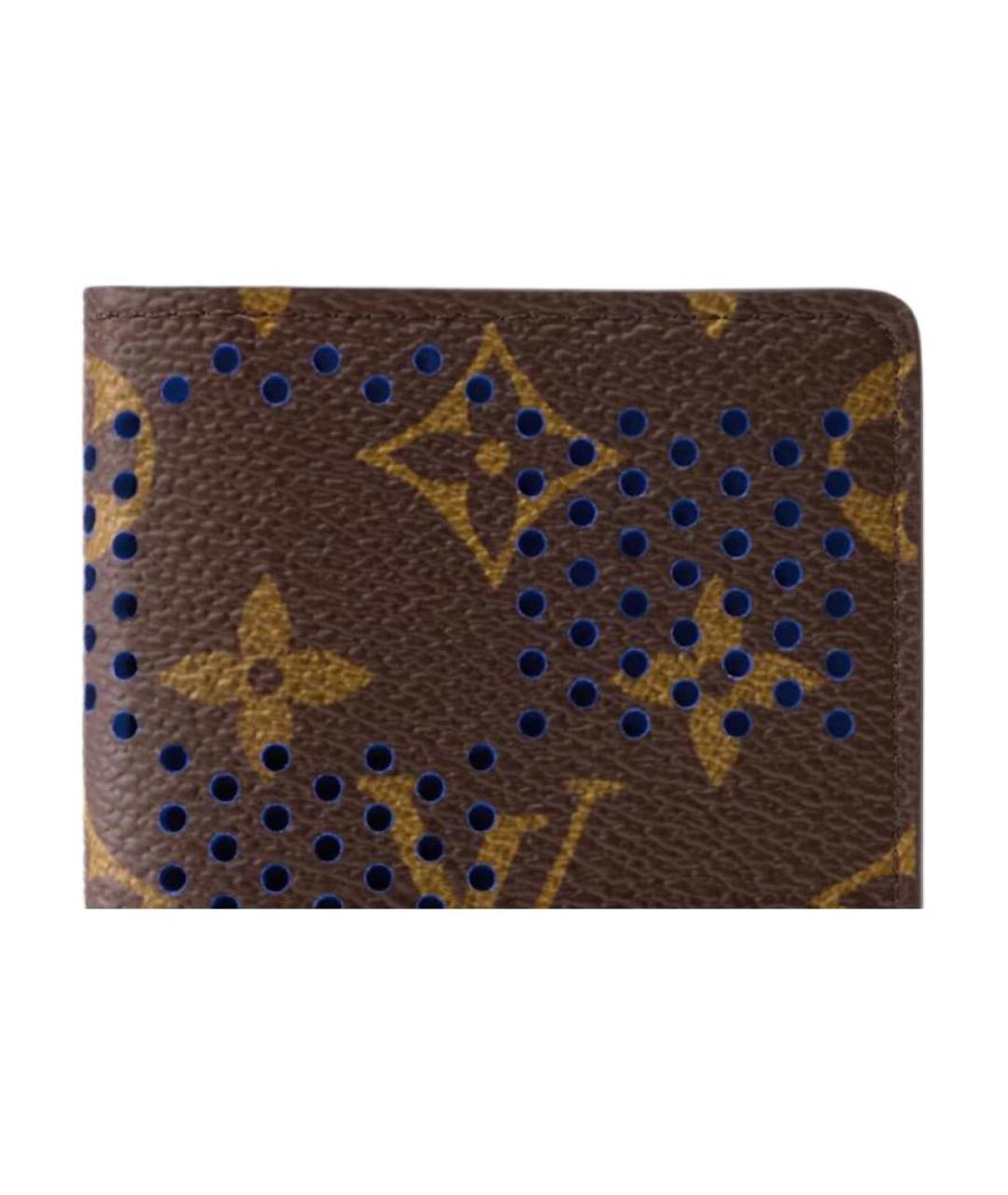 LOUIS VUITTON Коричневый кардхолдер, фото 5
