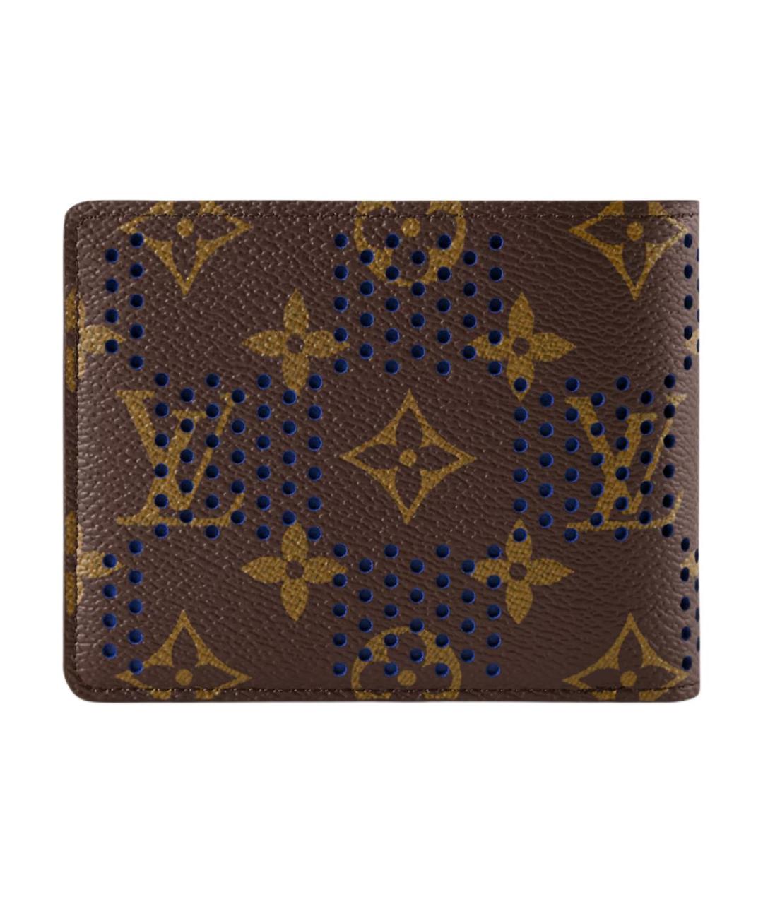 LOUIS VUITTON Коричневый кошелек, фото 3