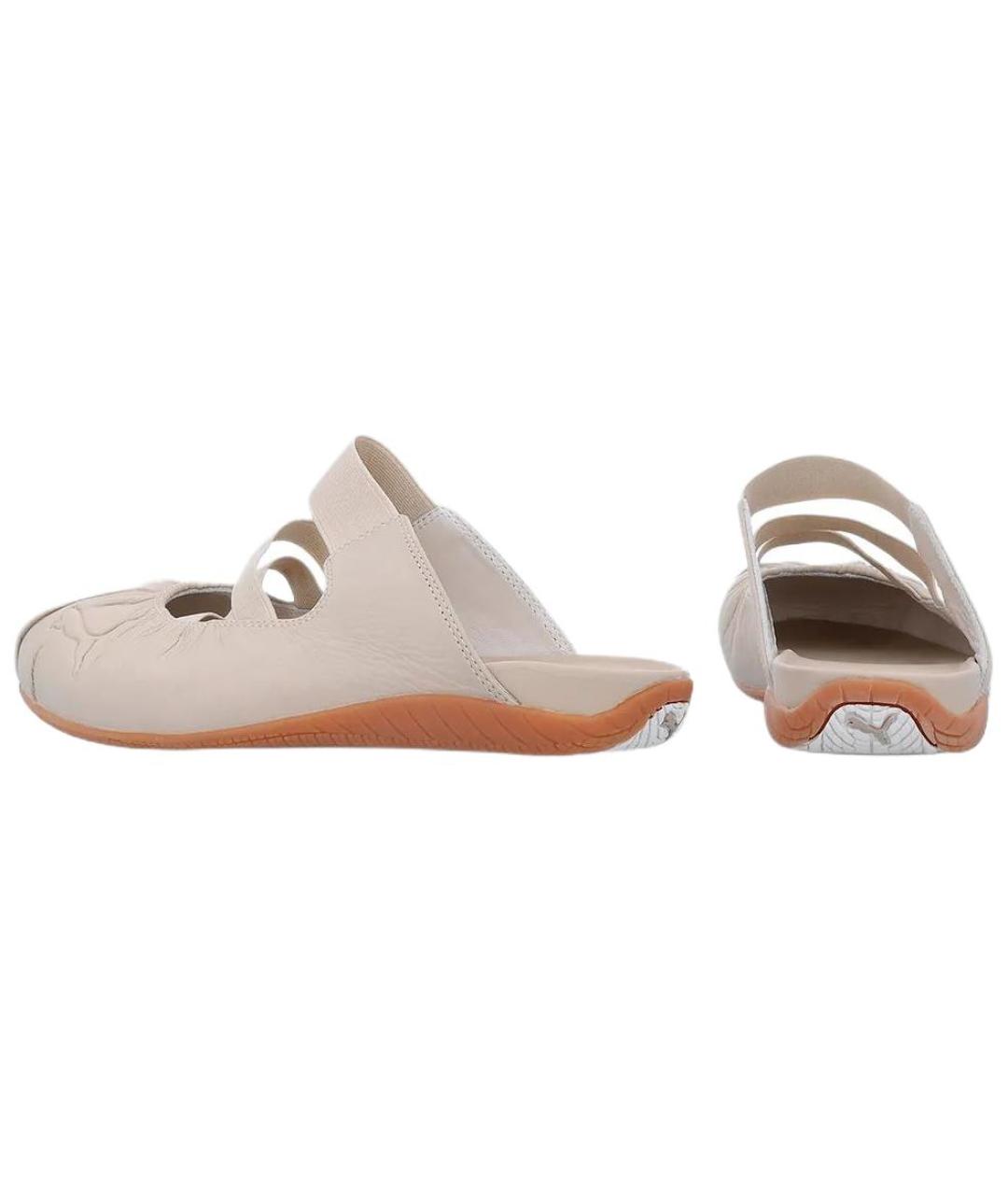 PUMA Бежевые мюли, фото 4