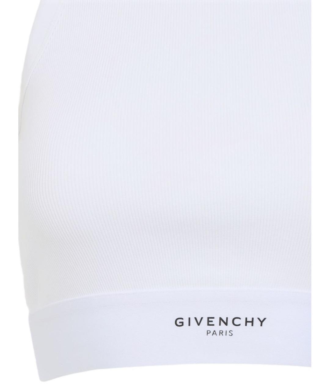 GIVENCHY Белая хлопковая майка, фото 3