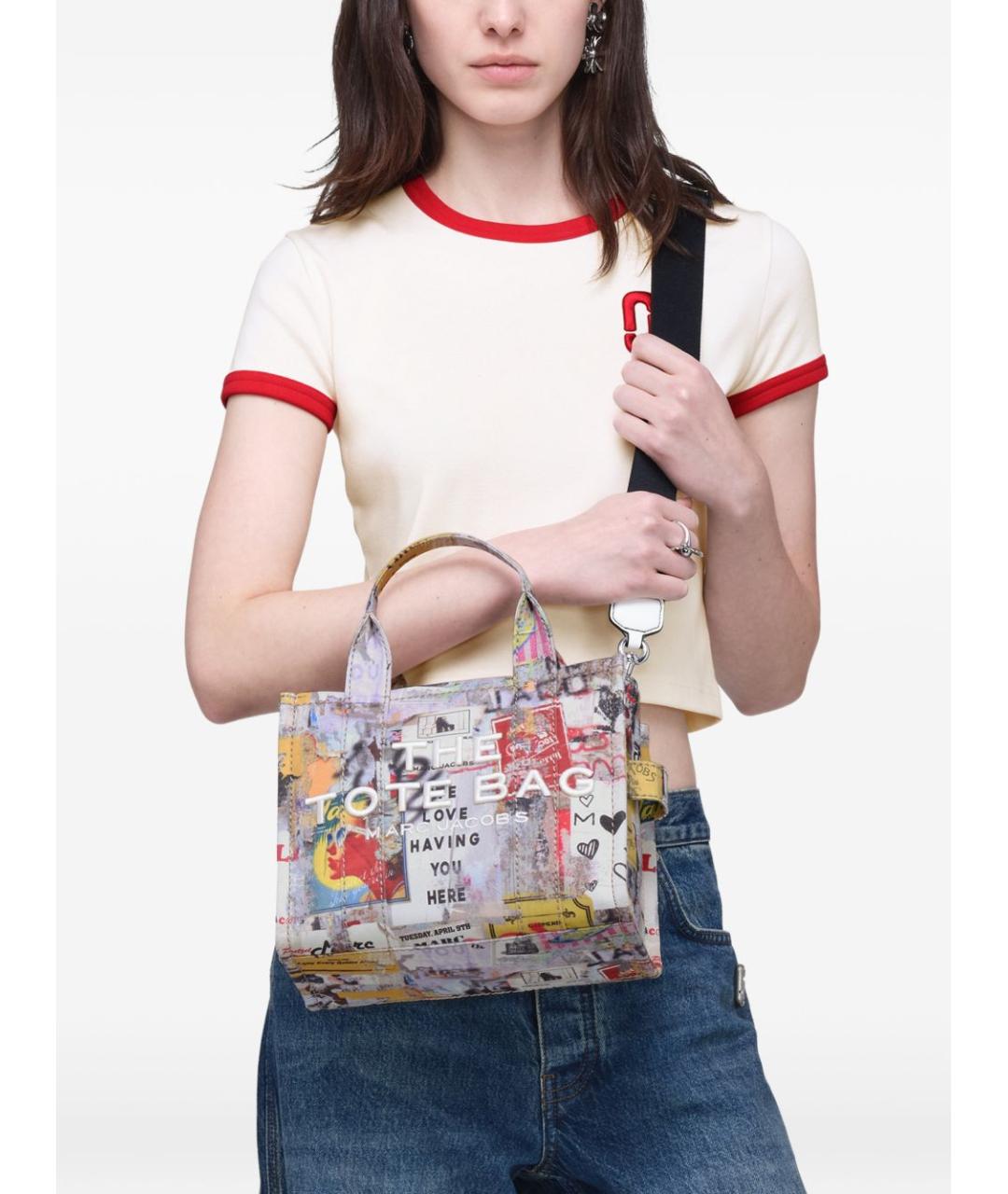 MARC JACOBS Хлопковая сумка тоут, фото 5