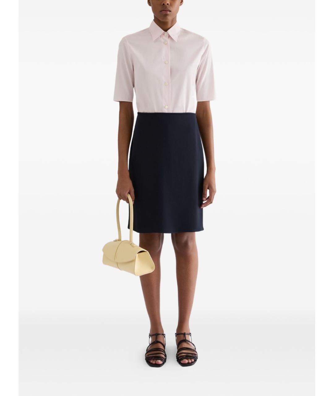 JIL SANDER Розовая хлопковая рубашка, фото 2