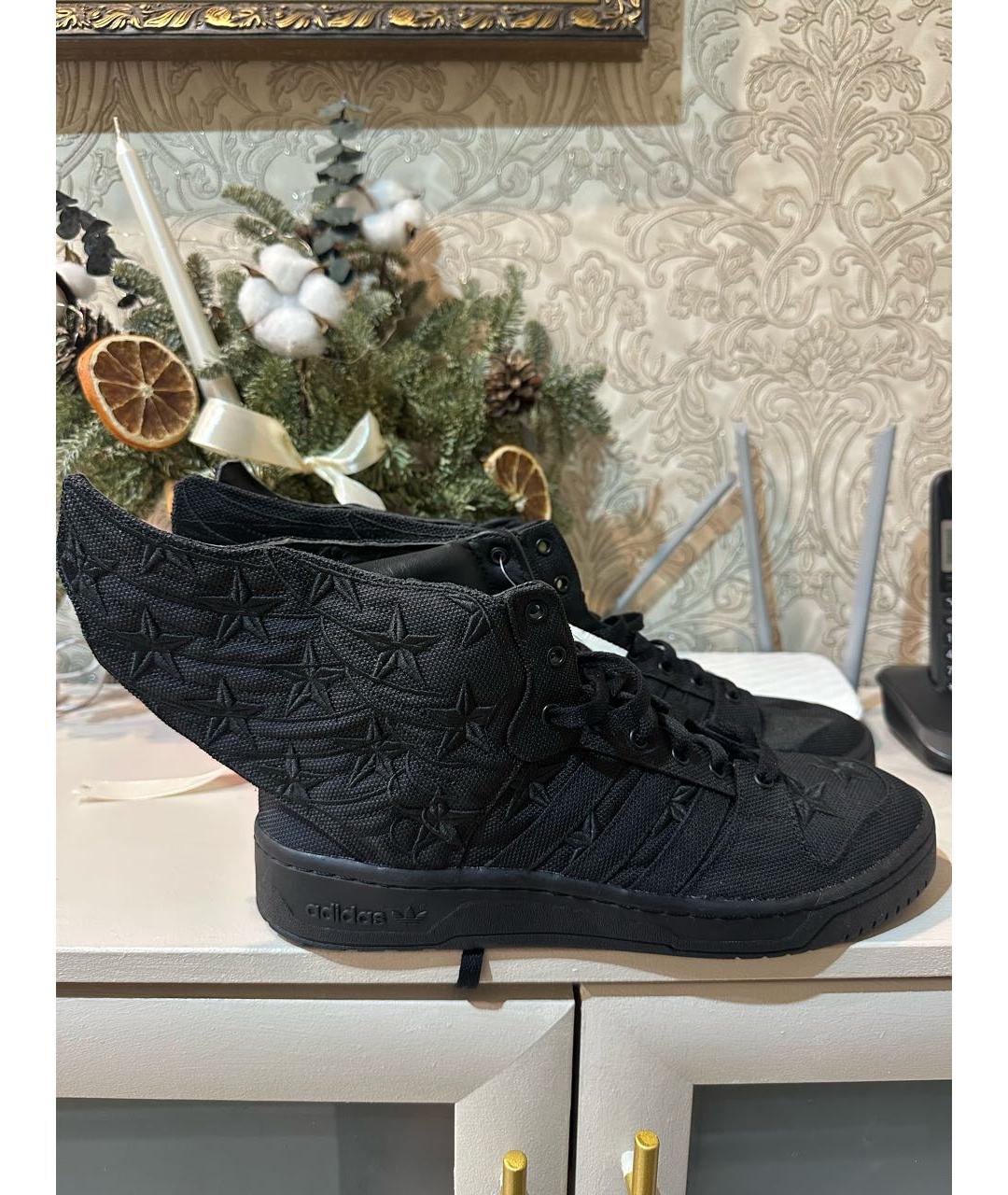 ADIDAS Черные высокие кроссовки / кеды, фото 5