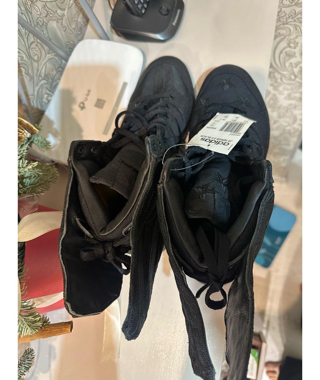 ADIDAS Черные высокие кроссовки / кеды, фото 3