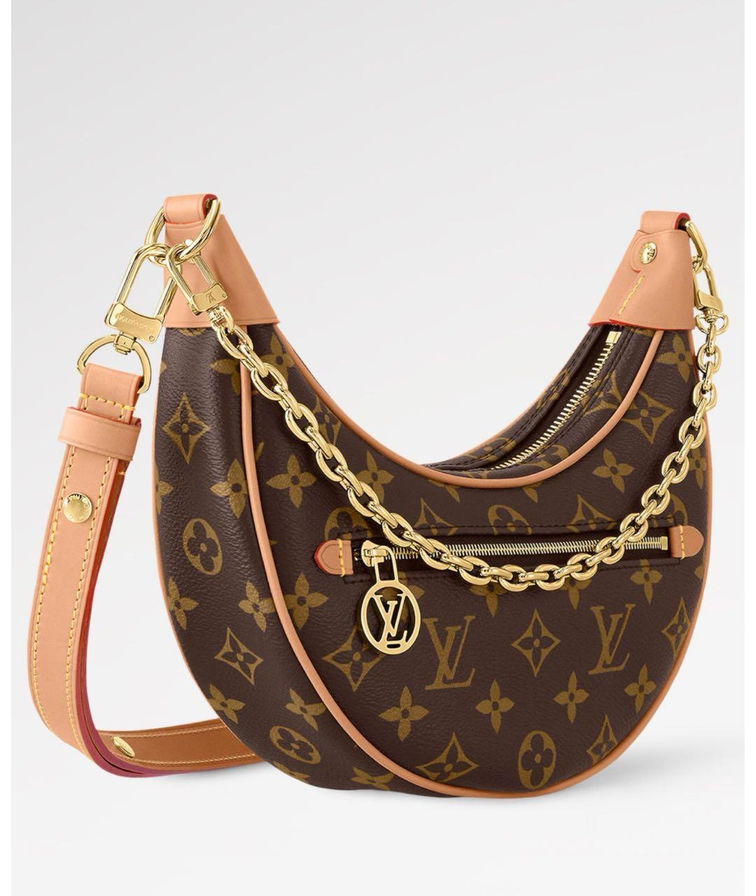 LOUIS VUITTON Коричневая сумка через плечо, фото 2