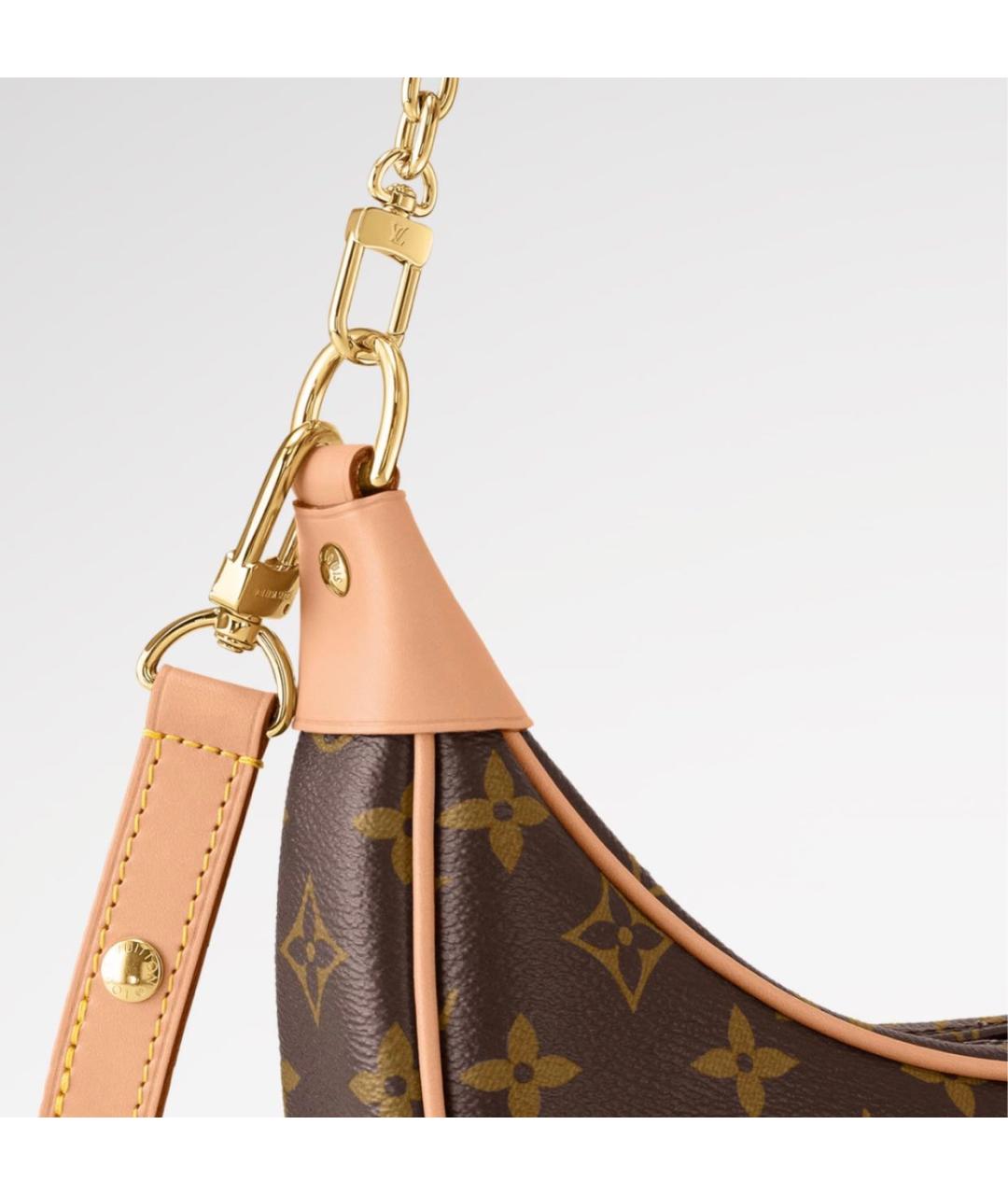 LOUIS VUITTON Коричневая сумка через плечо, фото 3