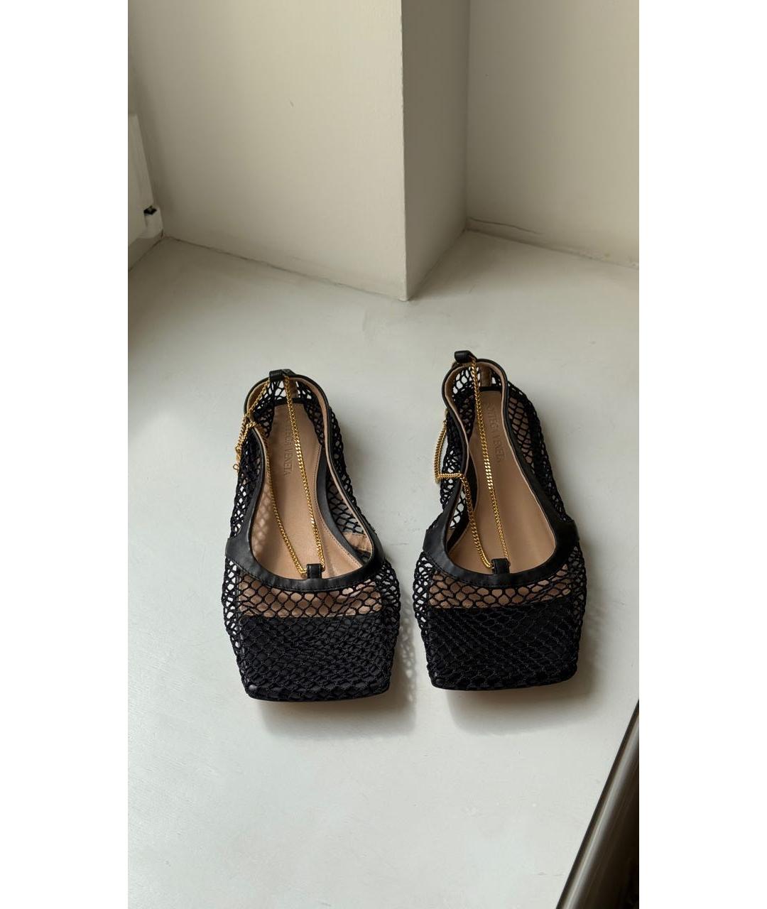 BOTTEGA VENETA Черные балетки, фото 2