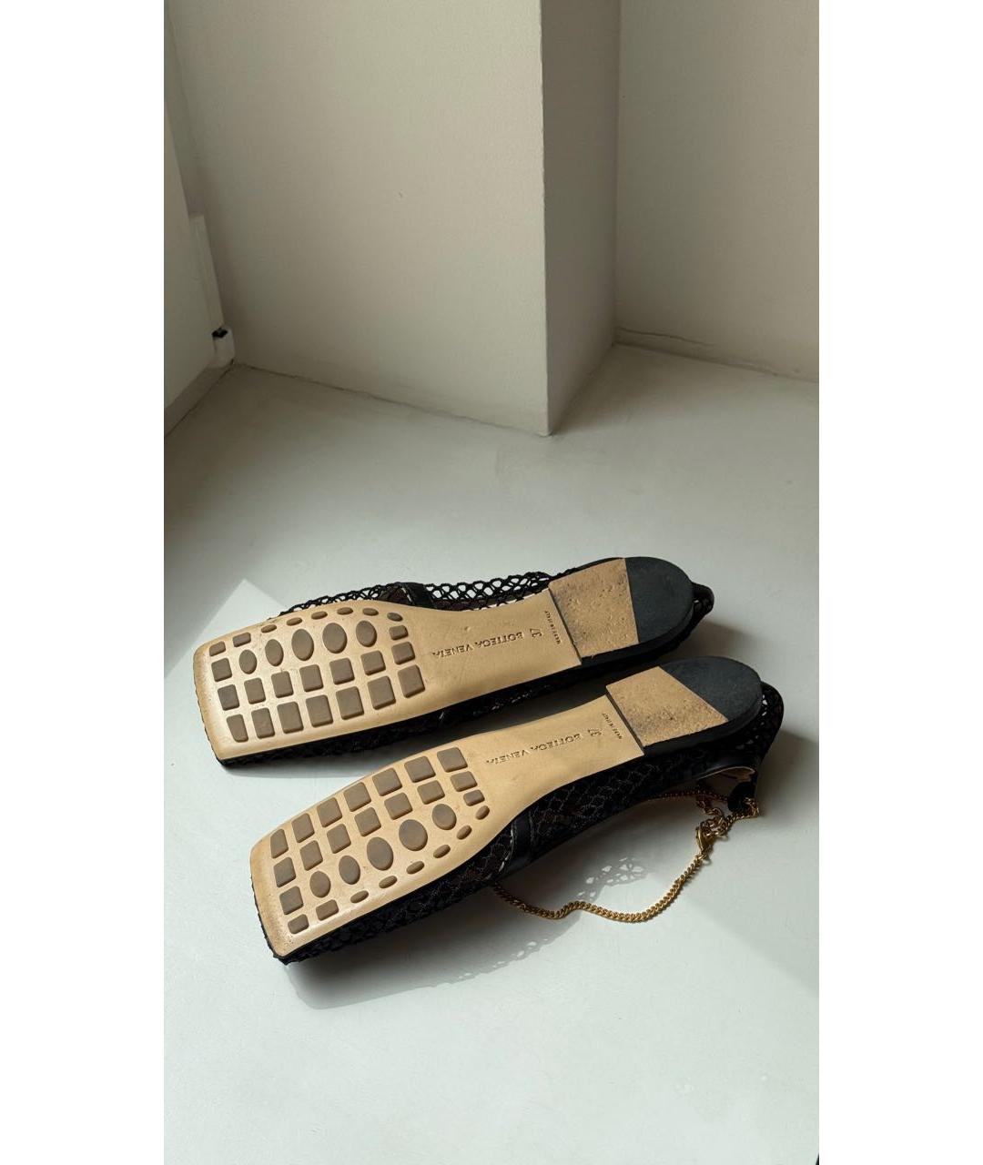 BOTTEGA VENETA Черные балетки, фото 7