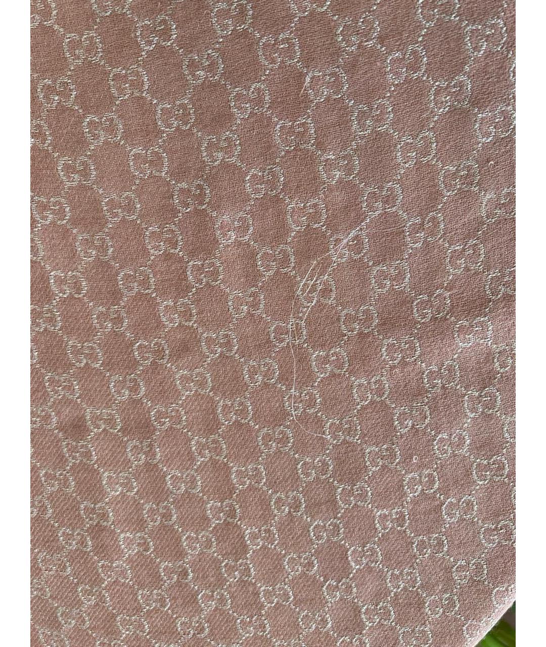 GUCCI Коралловый шарф, фото 4