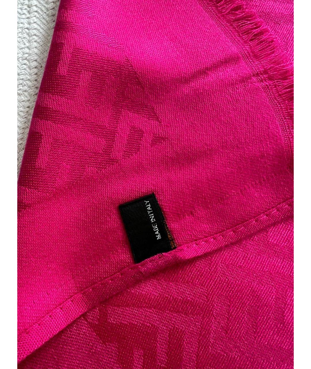 FENDI Фуксия шарф, фото 2