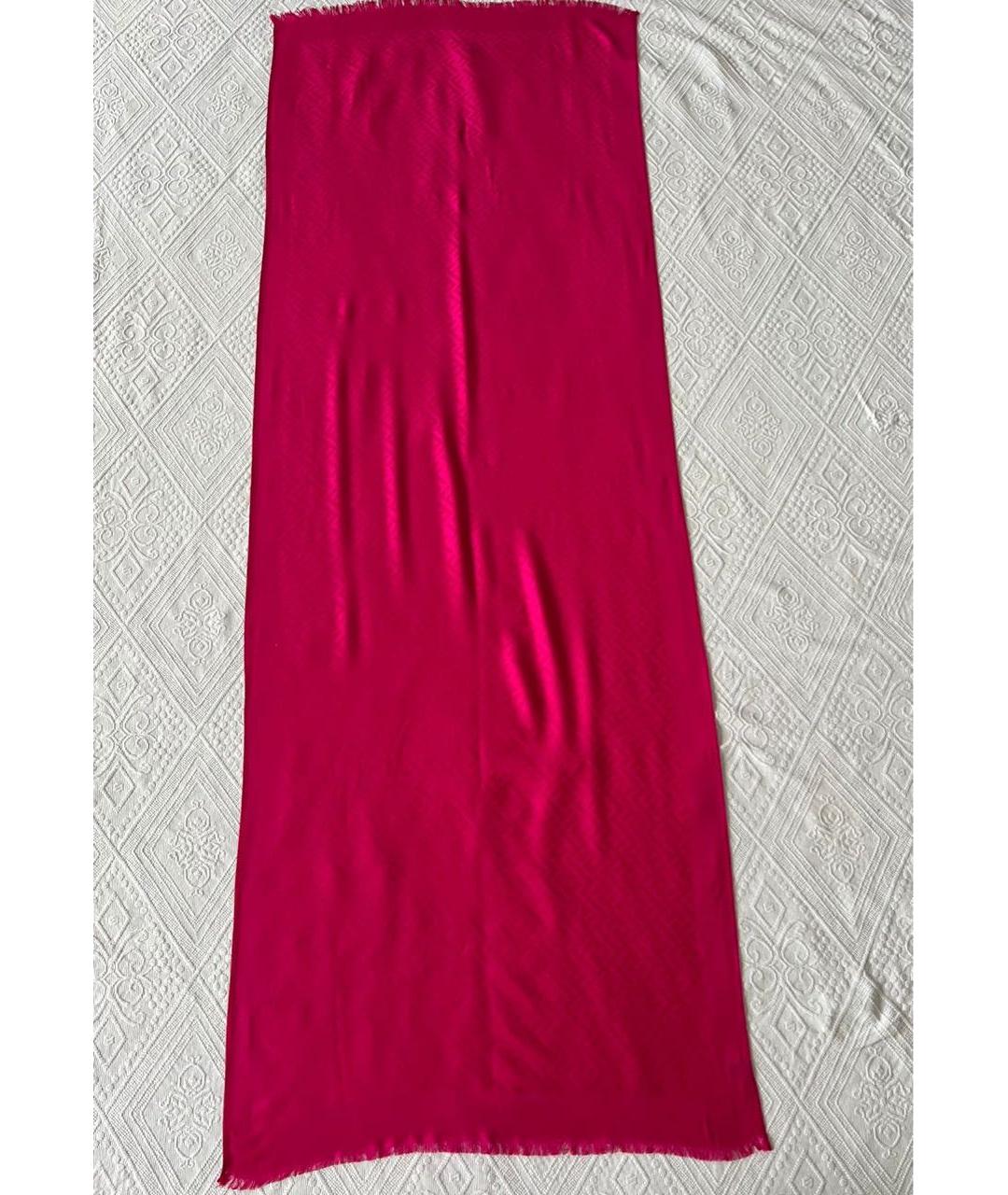 FENDI Фуксия шарф, фото 3