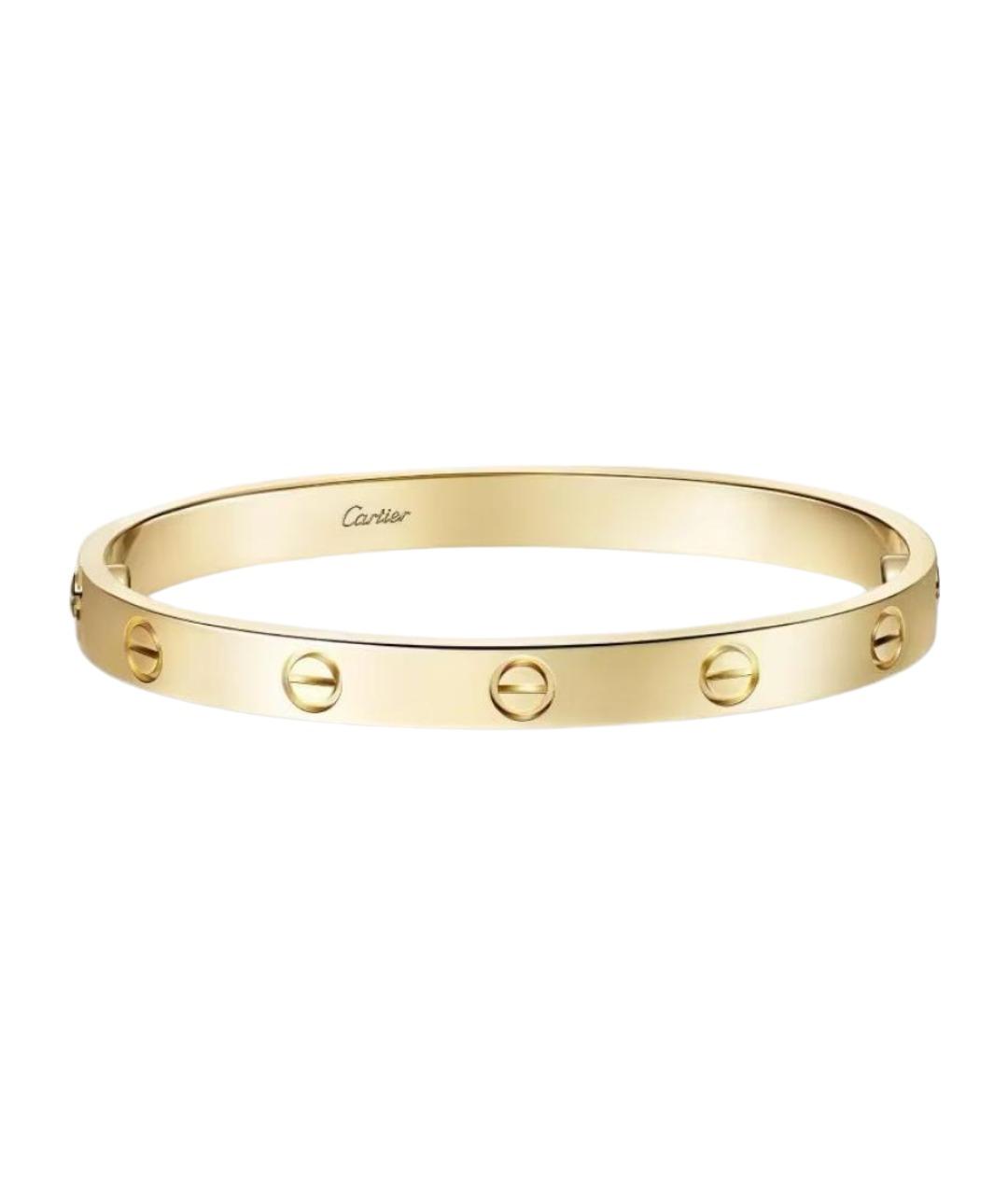 CARTIER Золотой браслет из желтого золота, фото 1