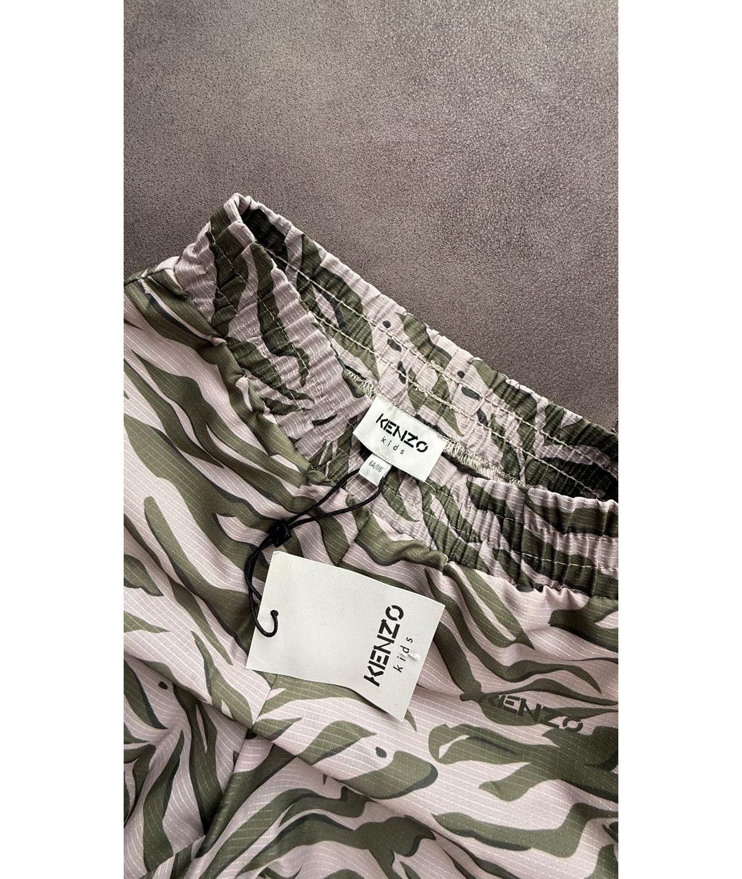 KENZO Серые детские шорты, фото 3