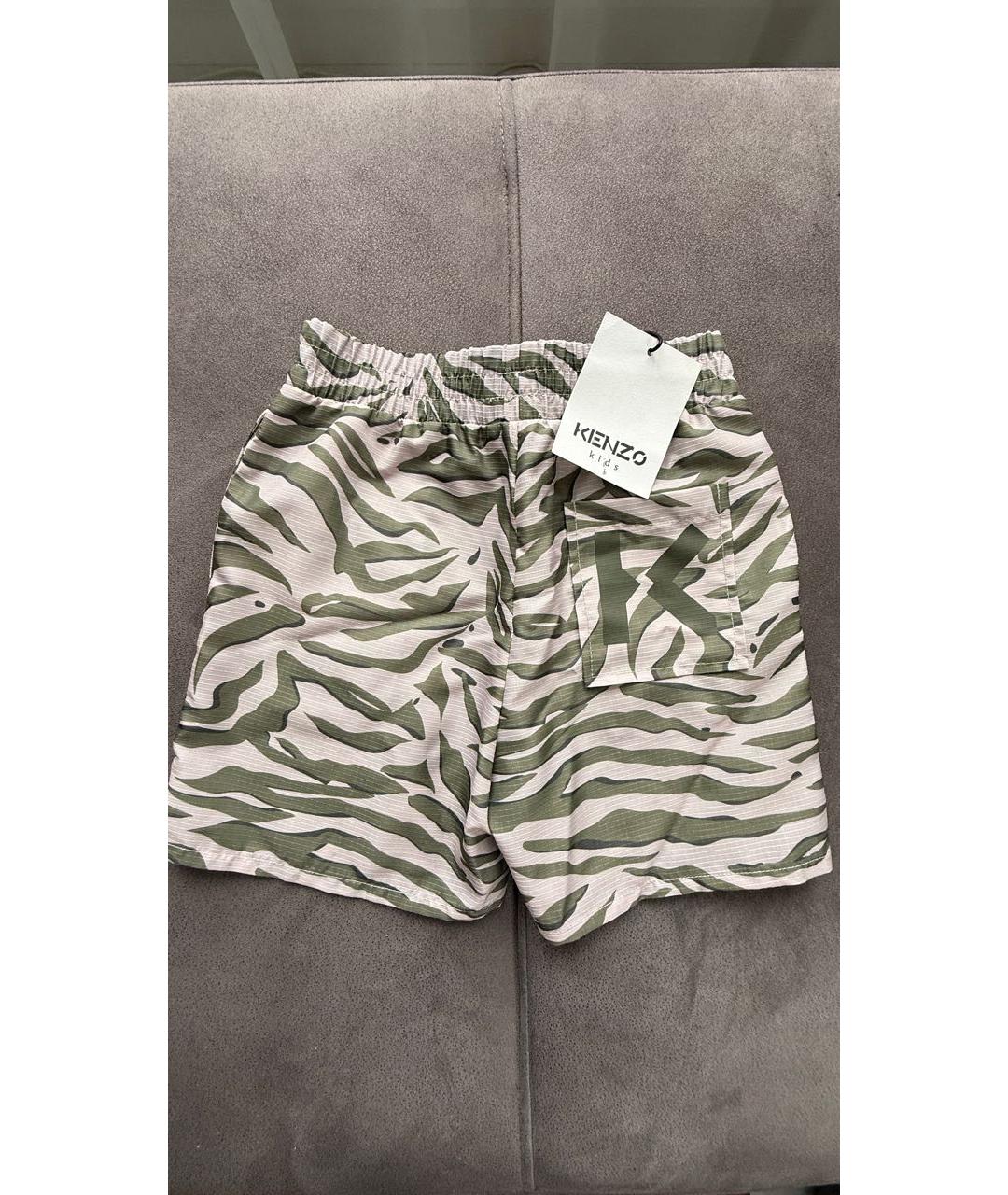 KENZO Серые детские шорты, фото 2
