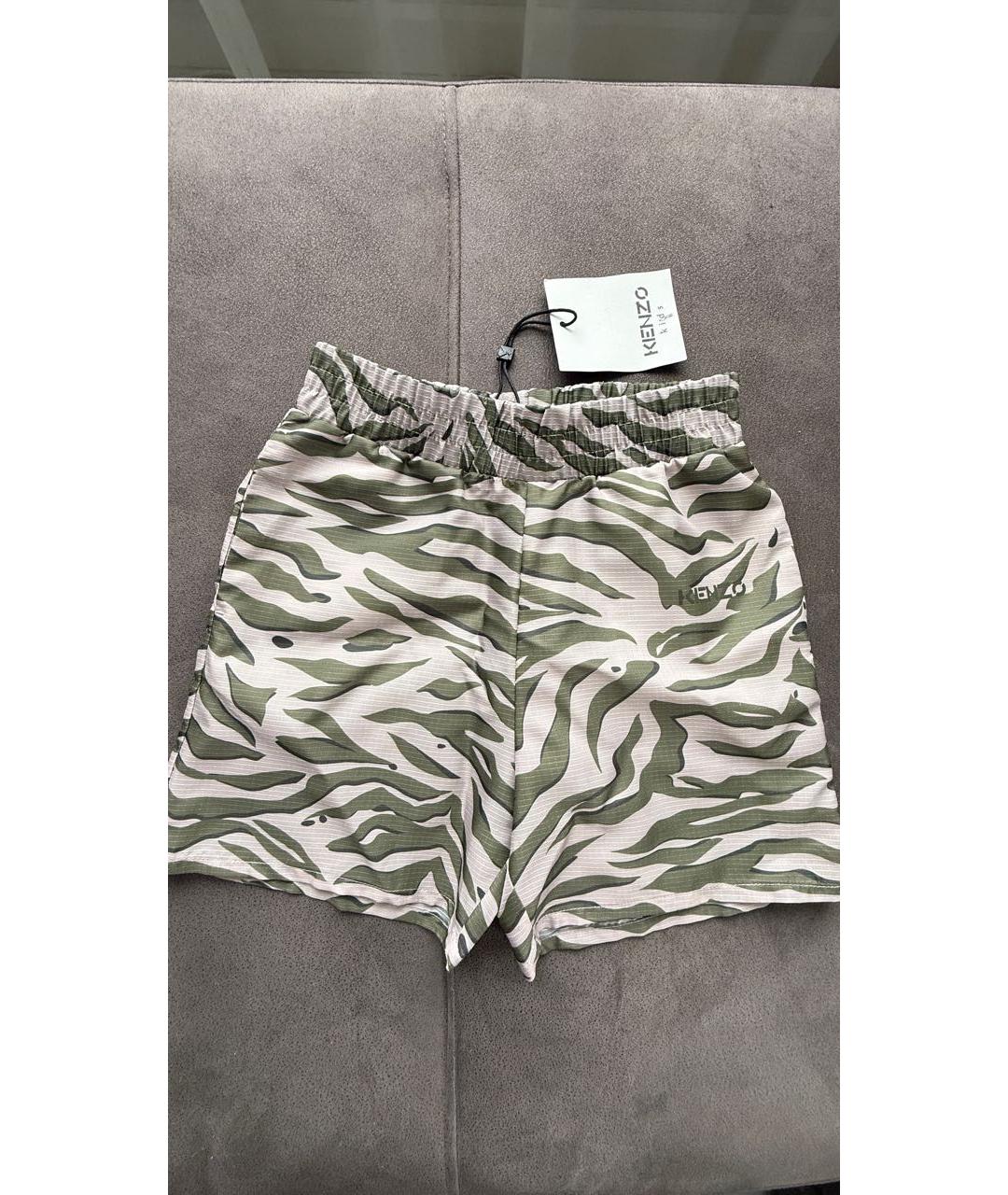 KENZO Серые детские шорты, фото 4