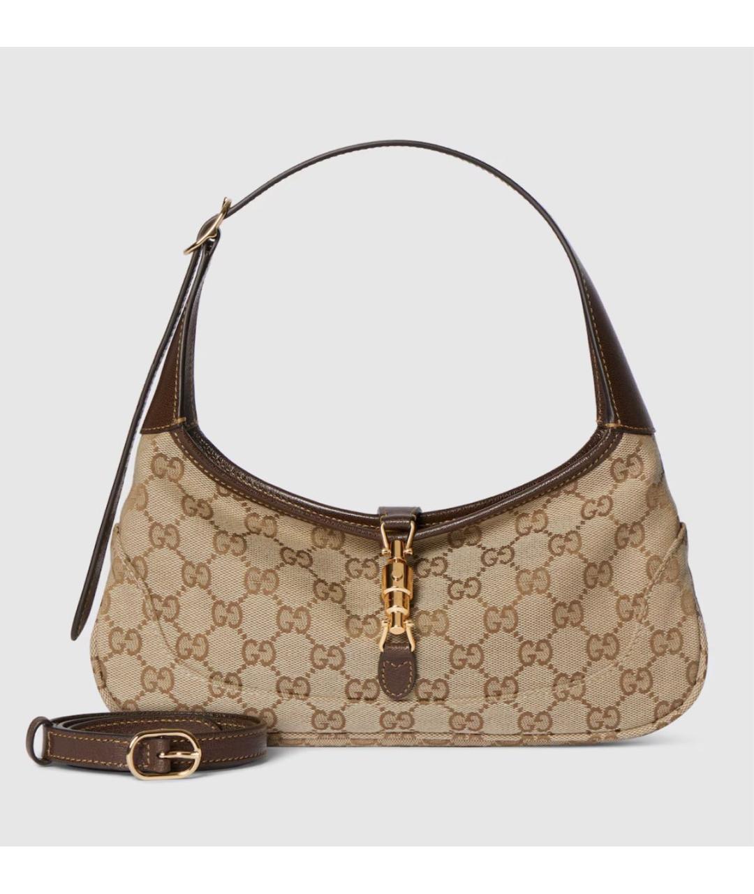 GUCCI Бежевая сумка с короткими ручками, фото 9