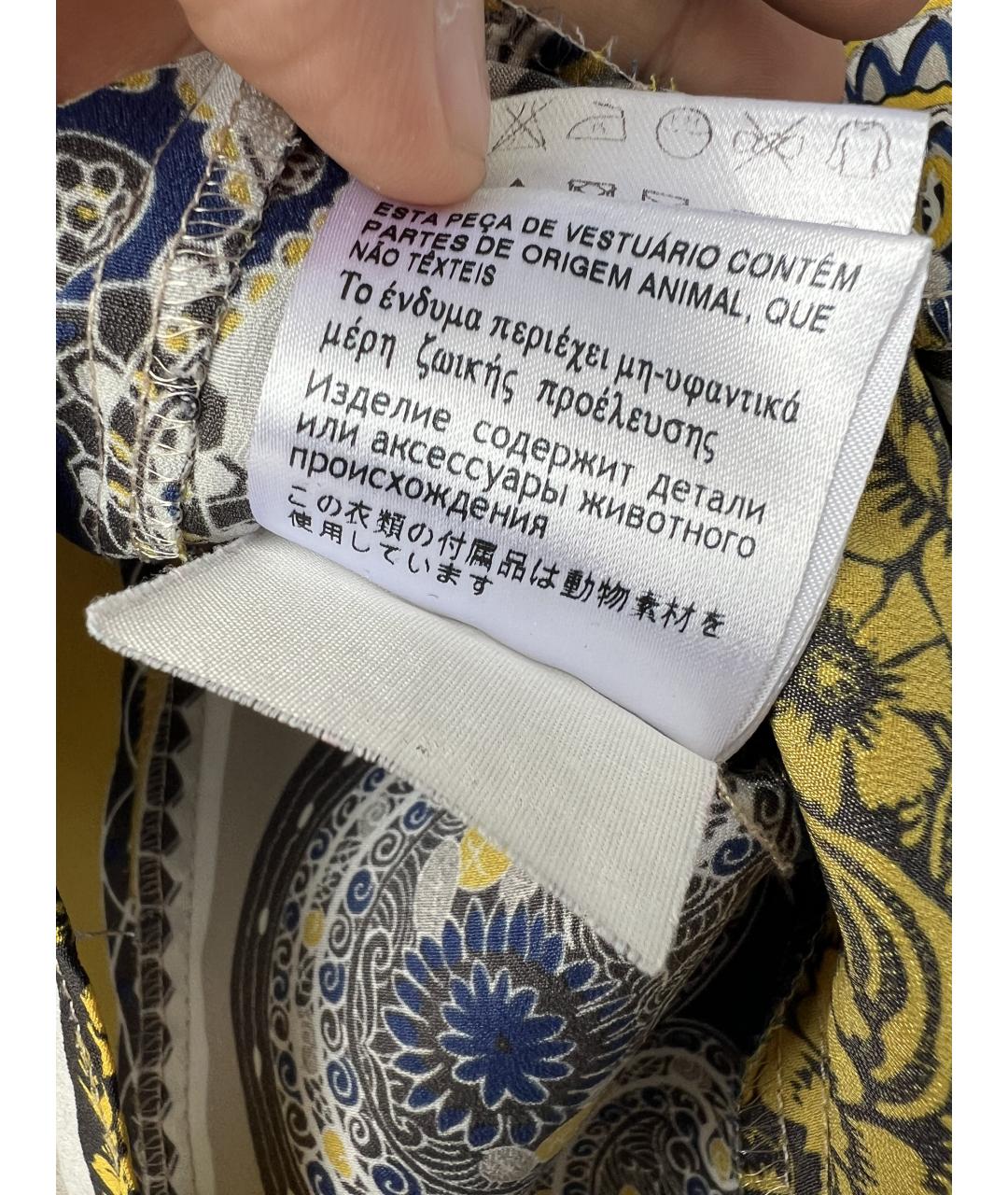 MOSCHINO Полиэстеровая блузы, фото 5