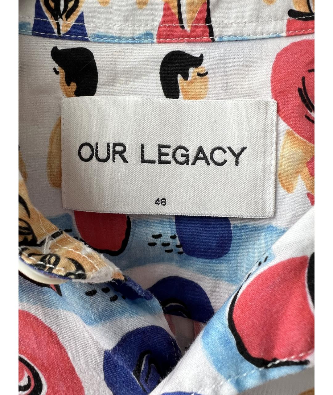 OUR LEGACY Хлопковая кэжуал рубашка, фото 4