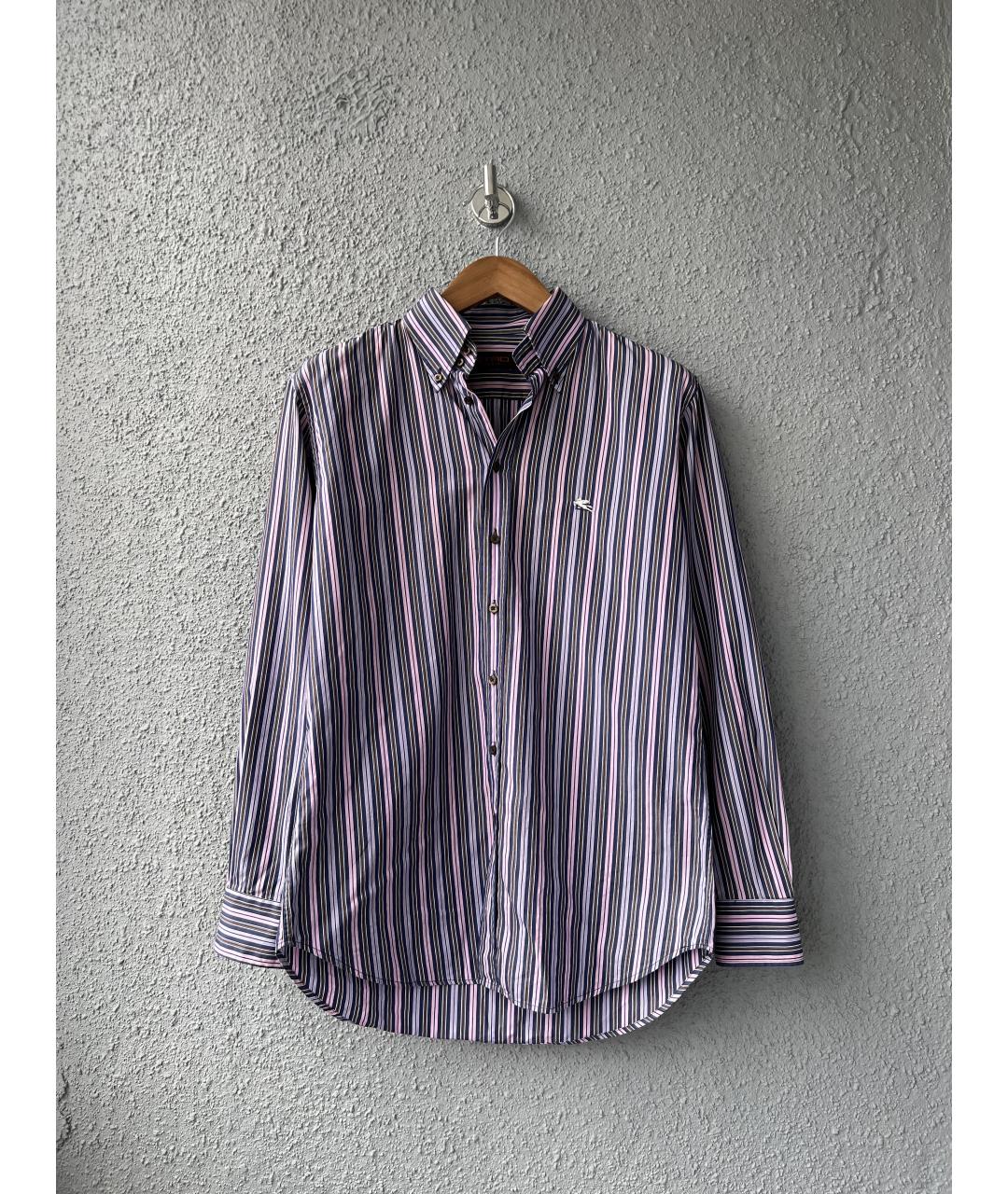 ETRO Хлопковая классическая рубашка, фото 7