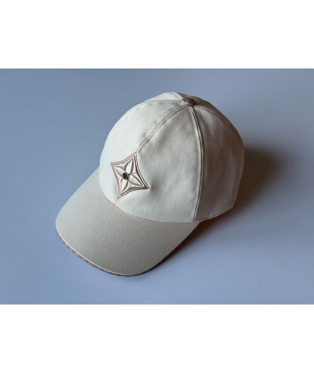 LOUIS VUITTON Розовая хлопковая кепка, фото 2