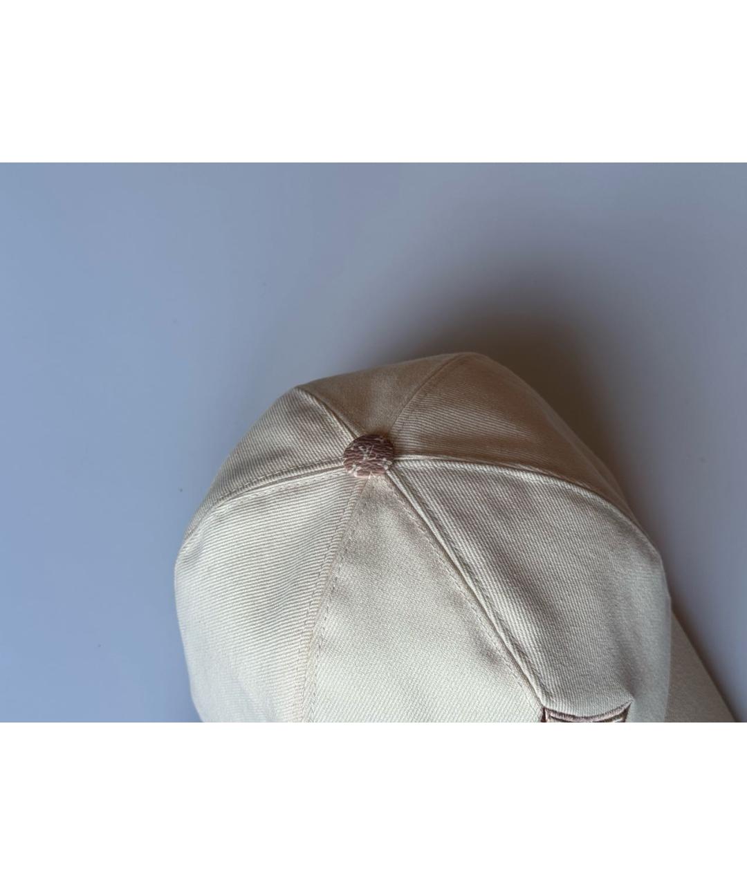 LOUIS VUITTON Розовая хлопковая кепка, фото 4