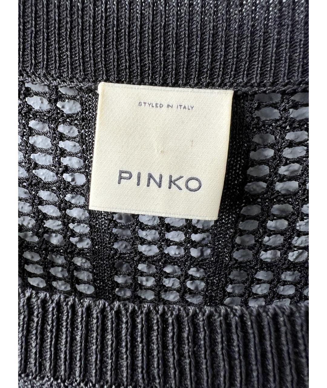 PINKO Черный джемпер / свитер, фото 3