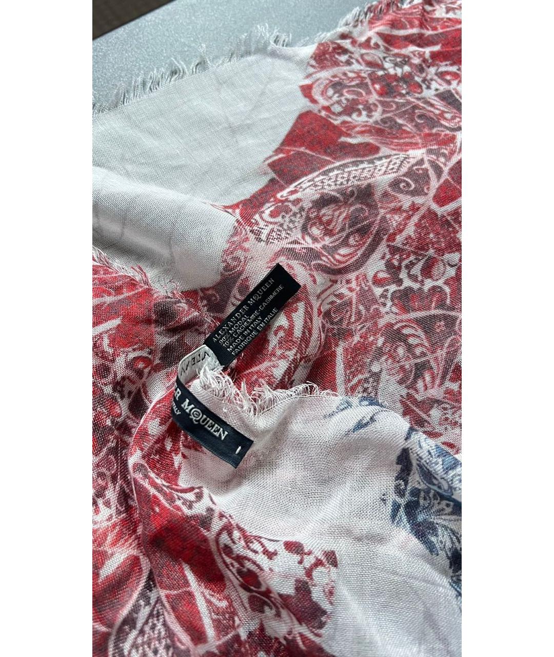 ALEXANDER MCQUEEN Мульти платок, фото 5