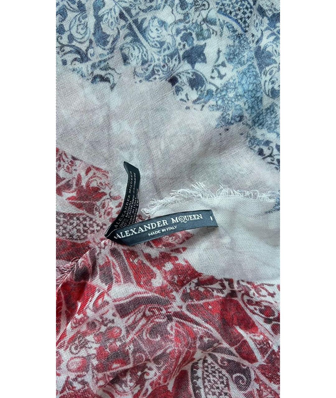 ALEXANDER MCQUEEN Мульти платок, фото 6