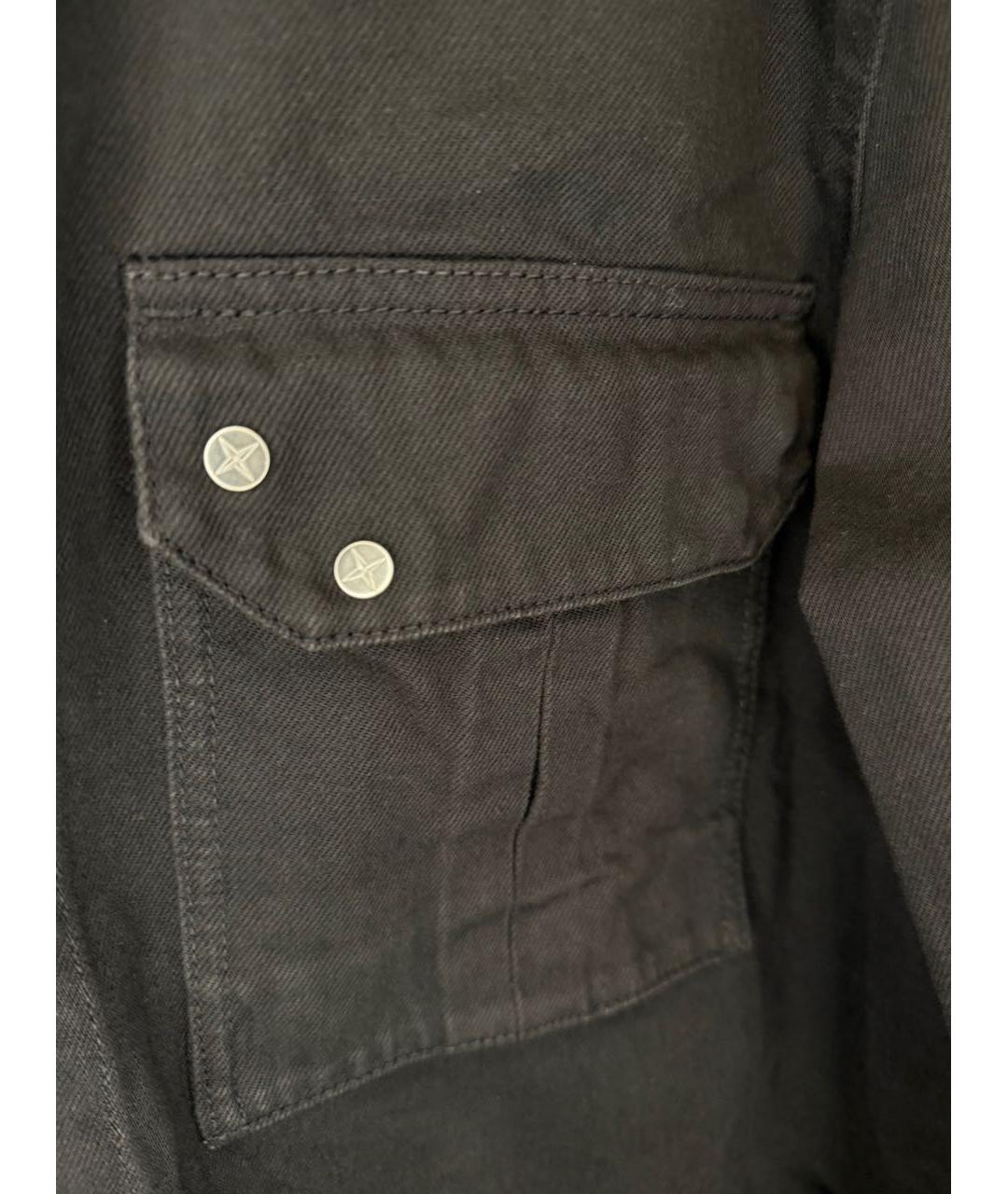 STONE ISLAND Черная деним куртка, фото 4