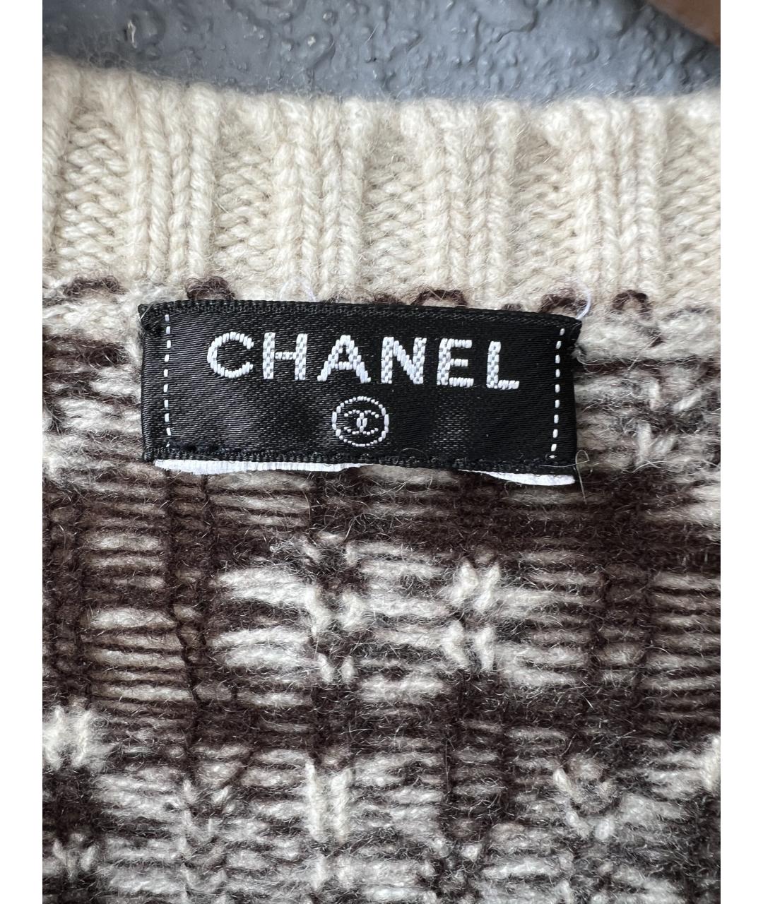 CHANEL Шерстяной джемпер / свитер, фото 3