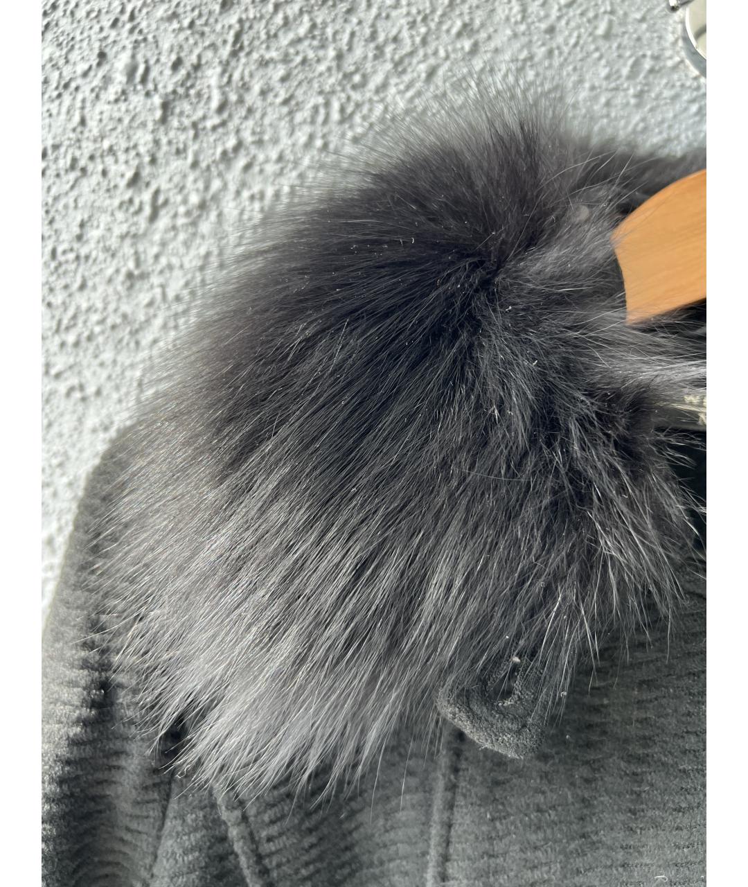 WEEKEND MAX MARA Черное пальто, фото 4