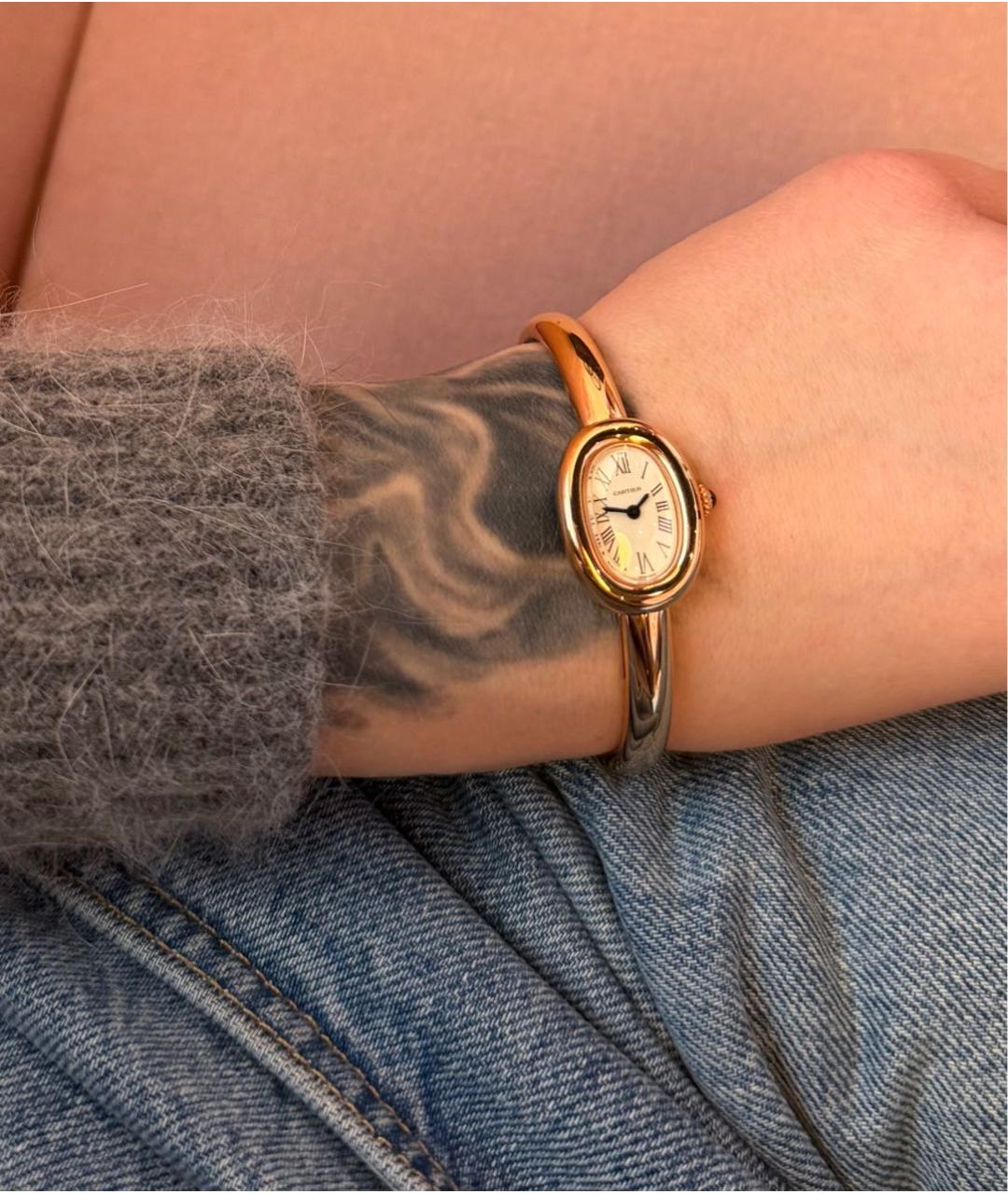 CARTIER Золотые часы из розового золота, фото 2