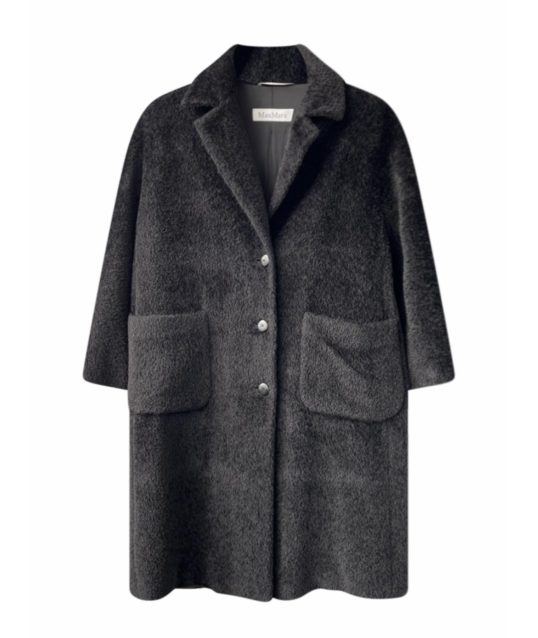 MAX MARA Черное пальто, фото 1