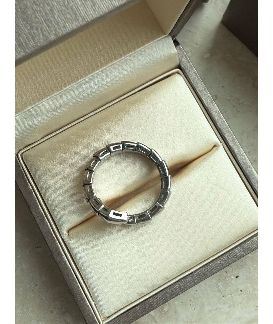 BVLGARI Серебряное кольцо из белого золота, фото 3