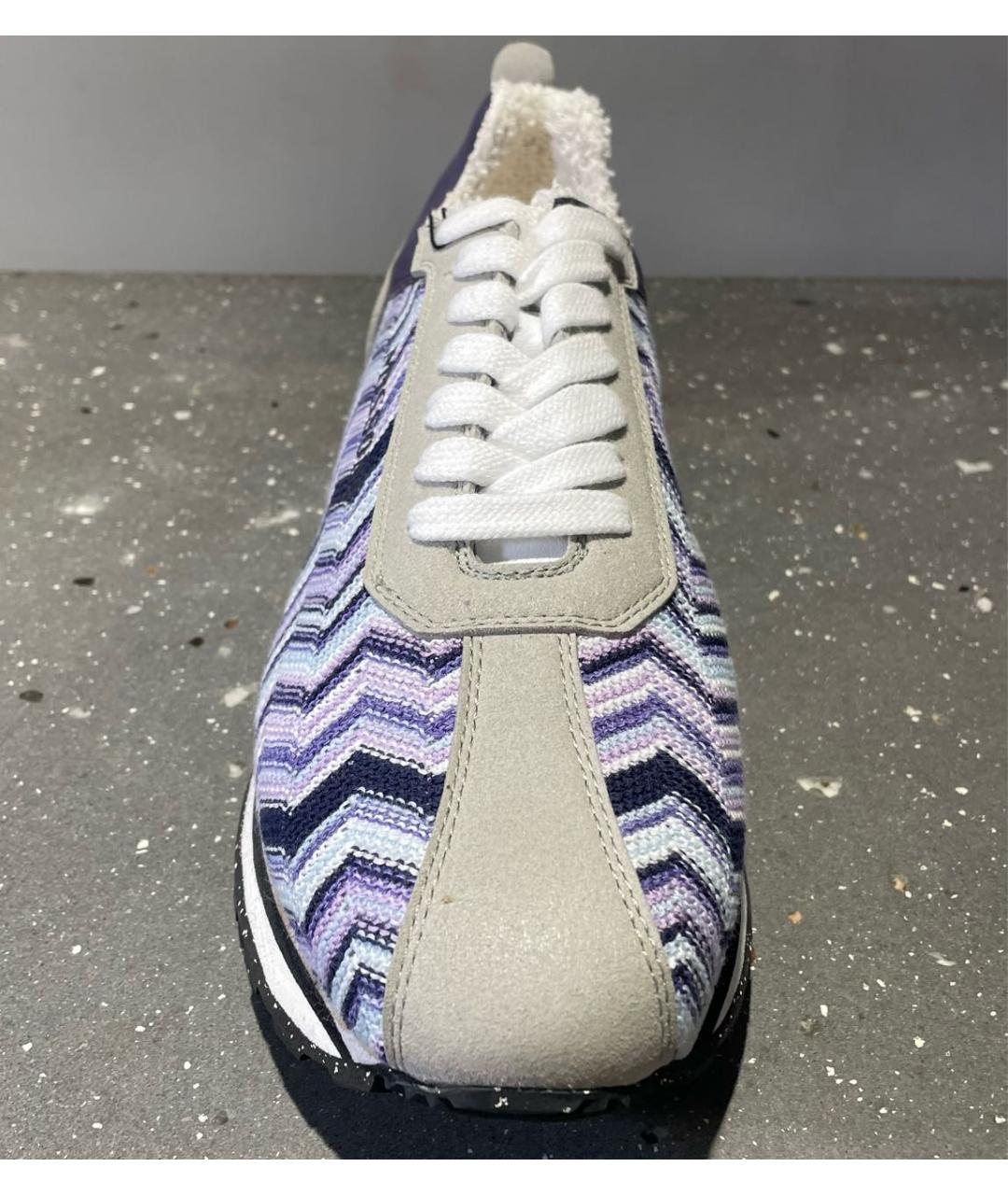 MISSONI Мульти текстильные кроссовки, фото 2
